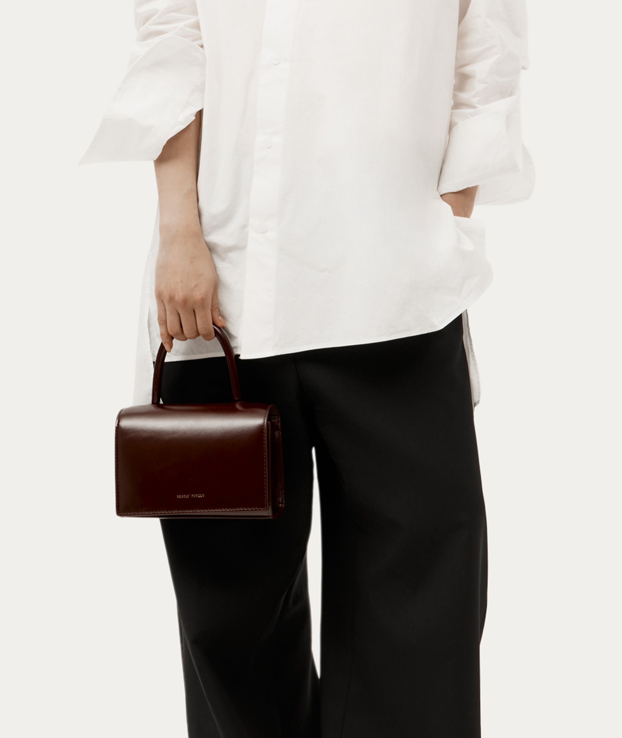 Jagger Bag - Dark Cherry Gloss