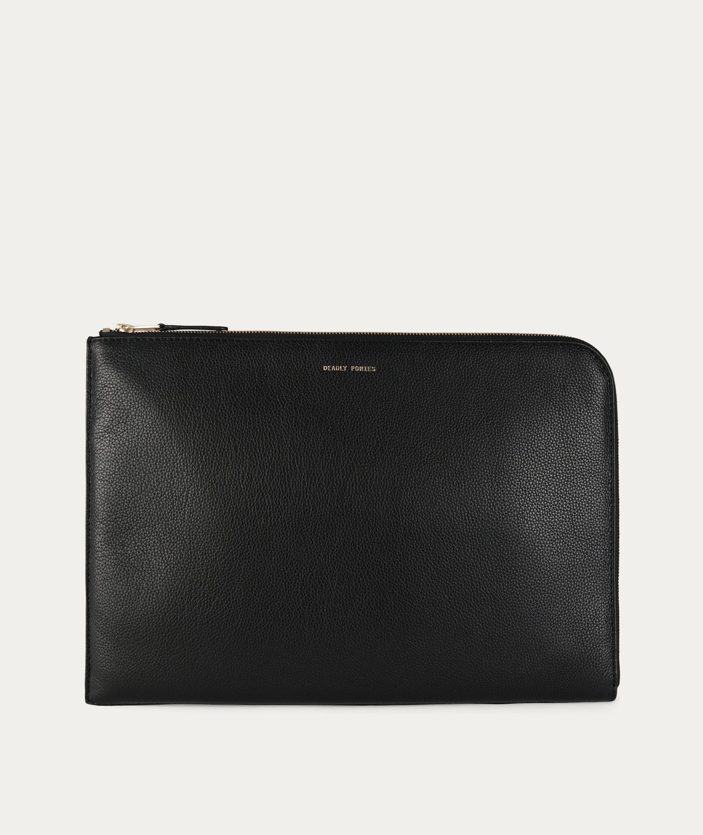 Laptop Sleeve 15" - Black/Brass