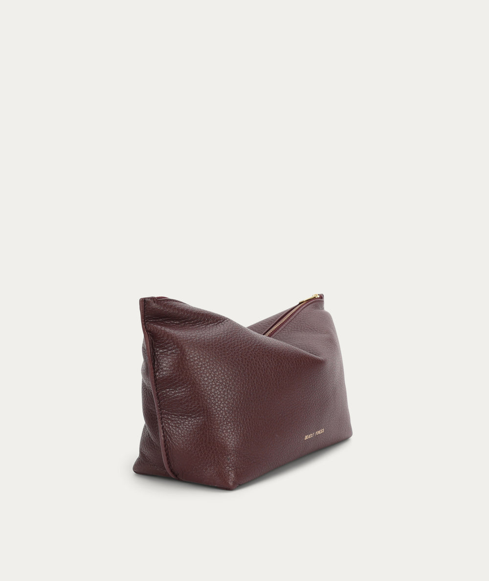 Large Poucher - Dark Cherry