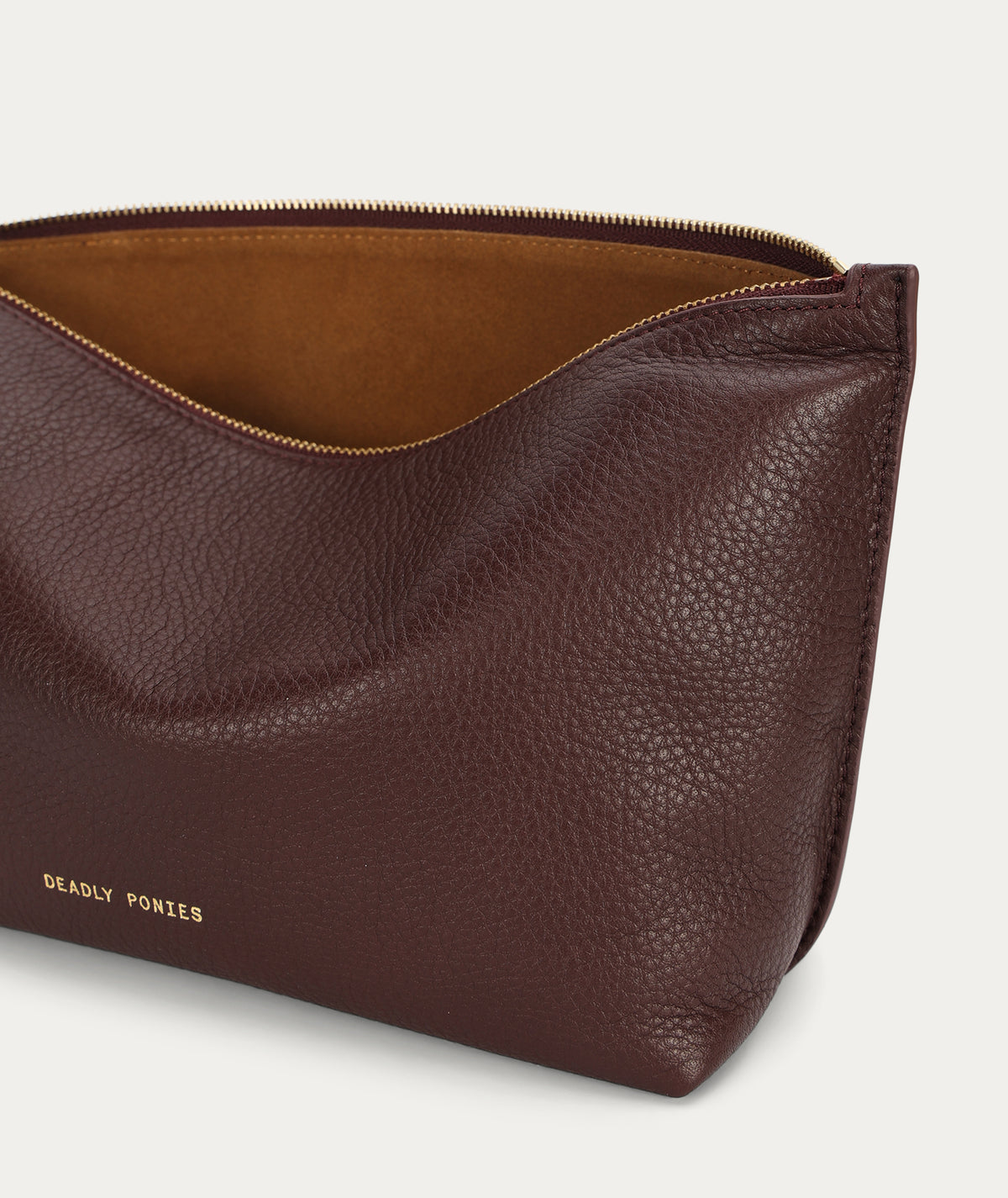 Large Poucher - Dark Cherry