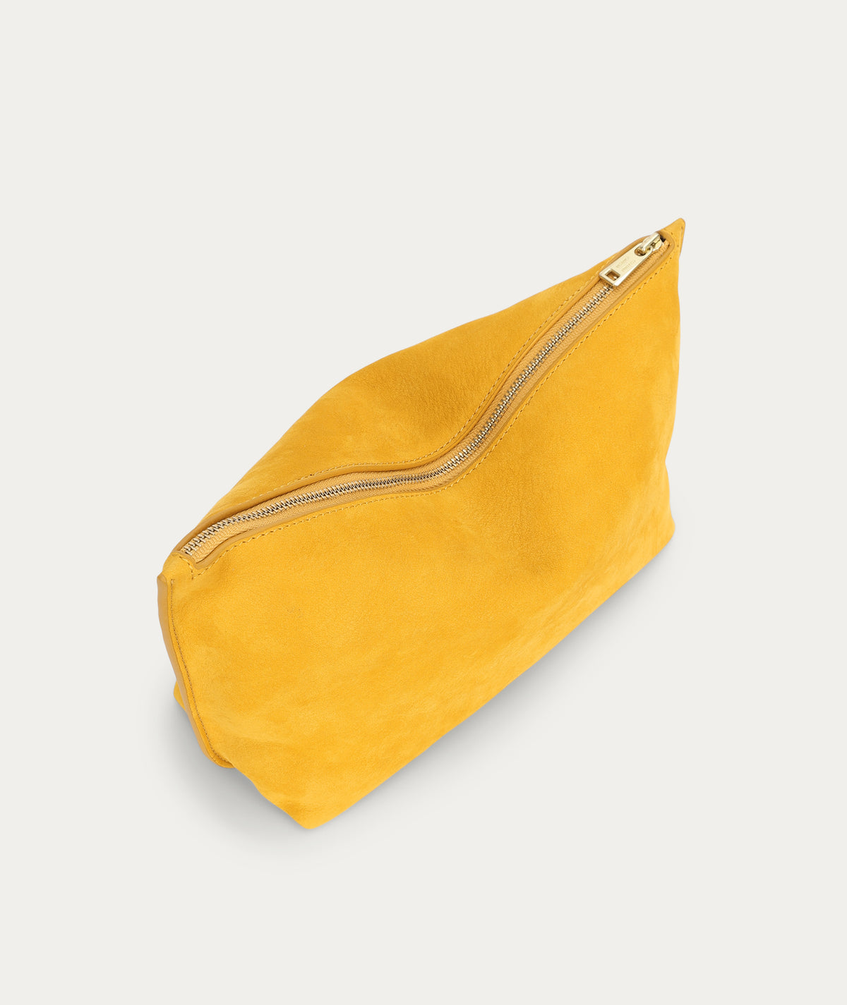 Large Poucher - Sunflower Nubuck