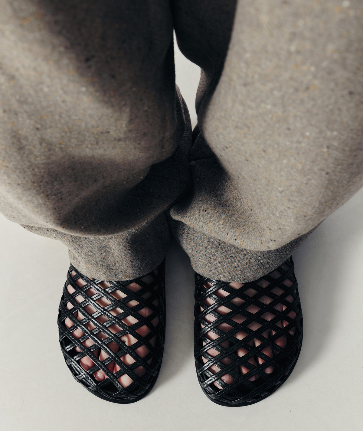 Lattice Slide - Black