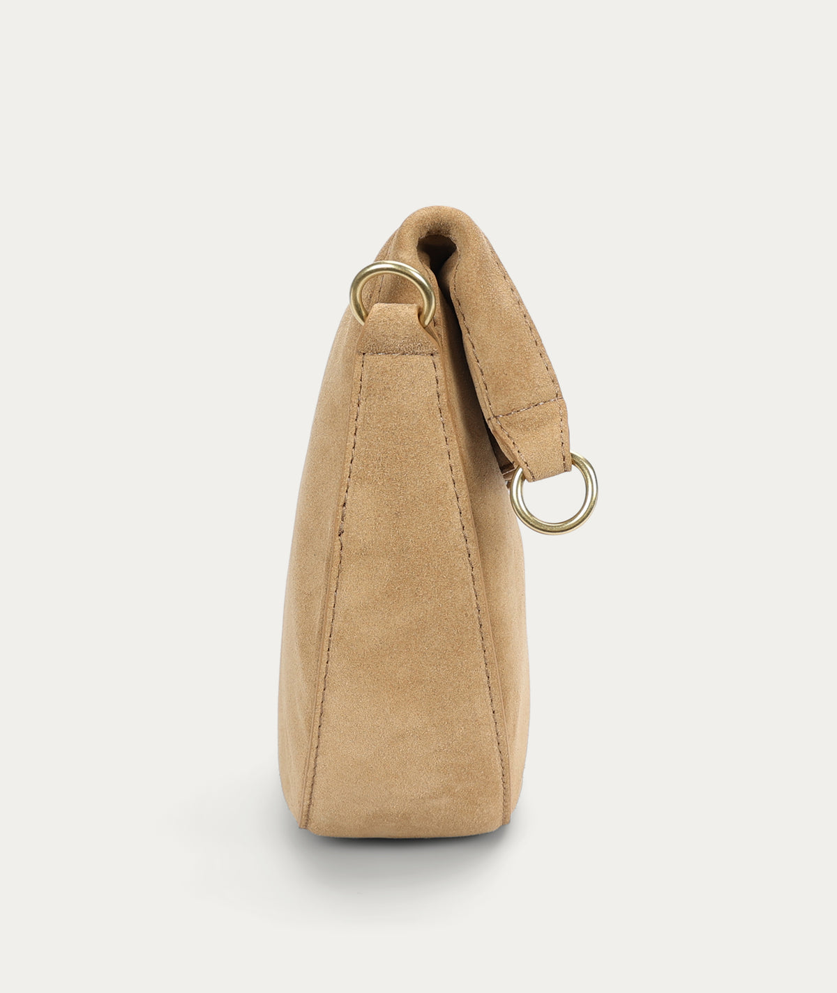 Leopard Hobo - Oat Suede