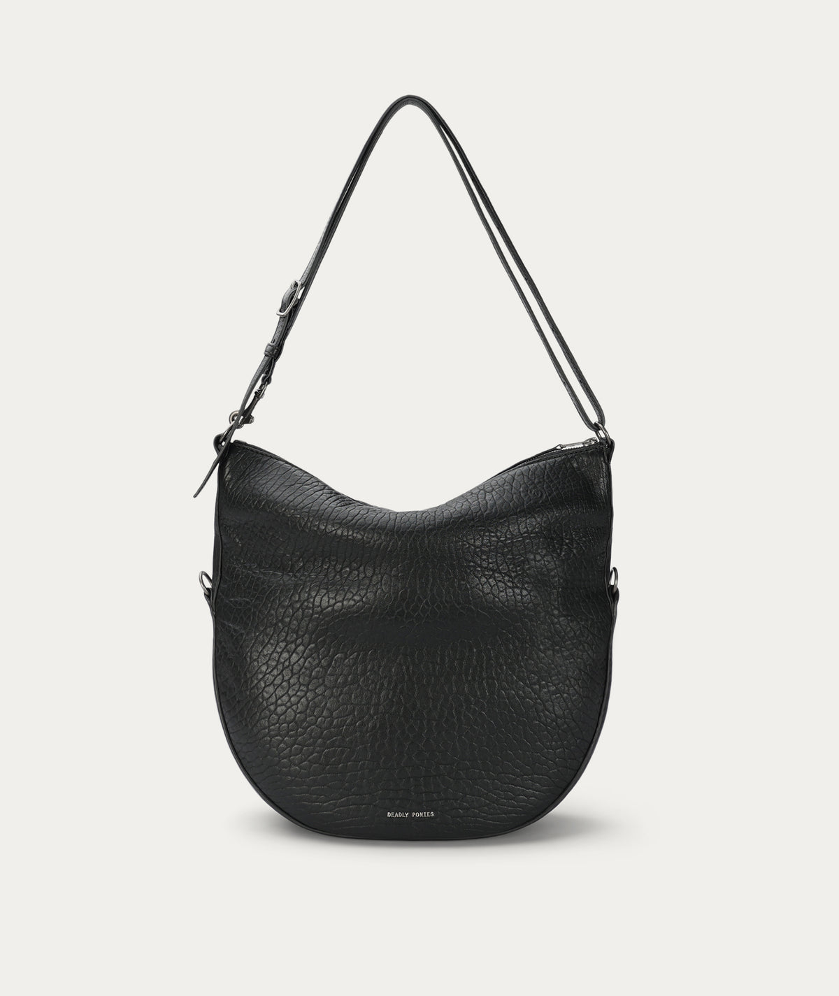 Leopard Hobo - Black Bulle/Brass