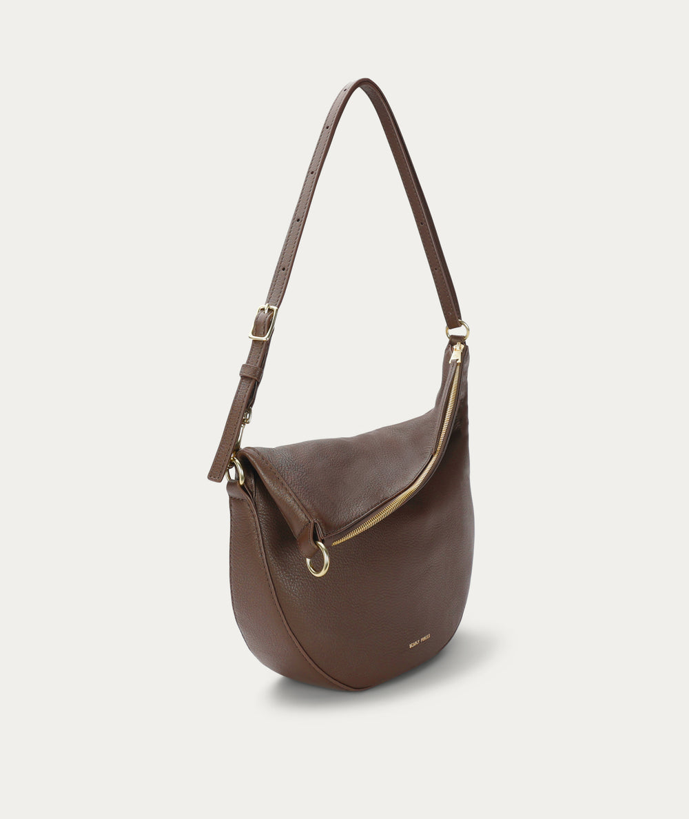 Leopard Hobo - Cocoa