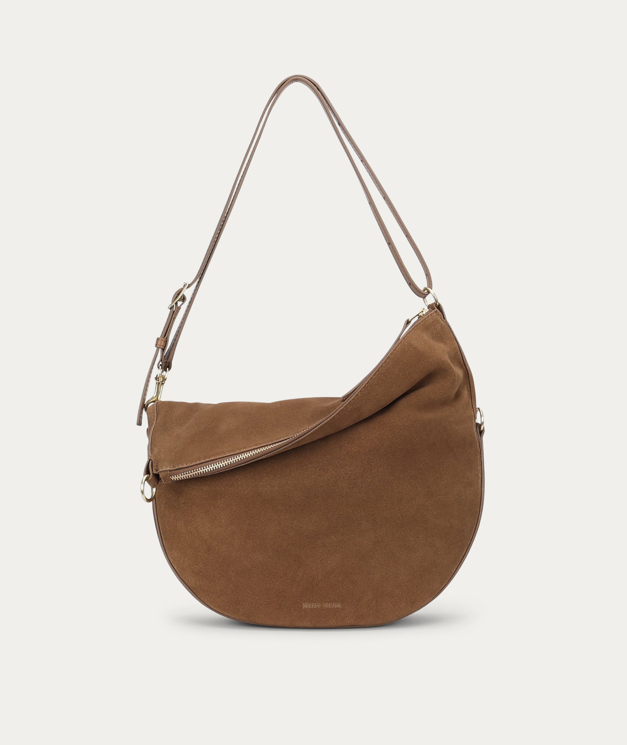 Leopard Hobo - Hazel Suede