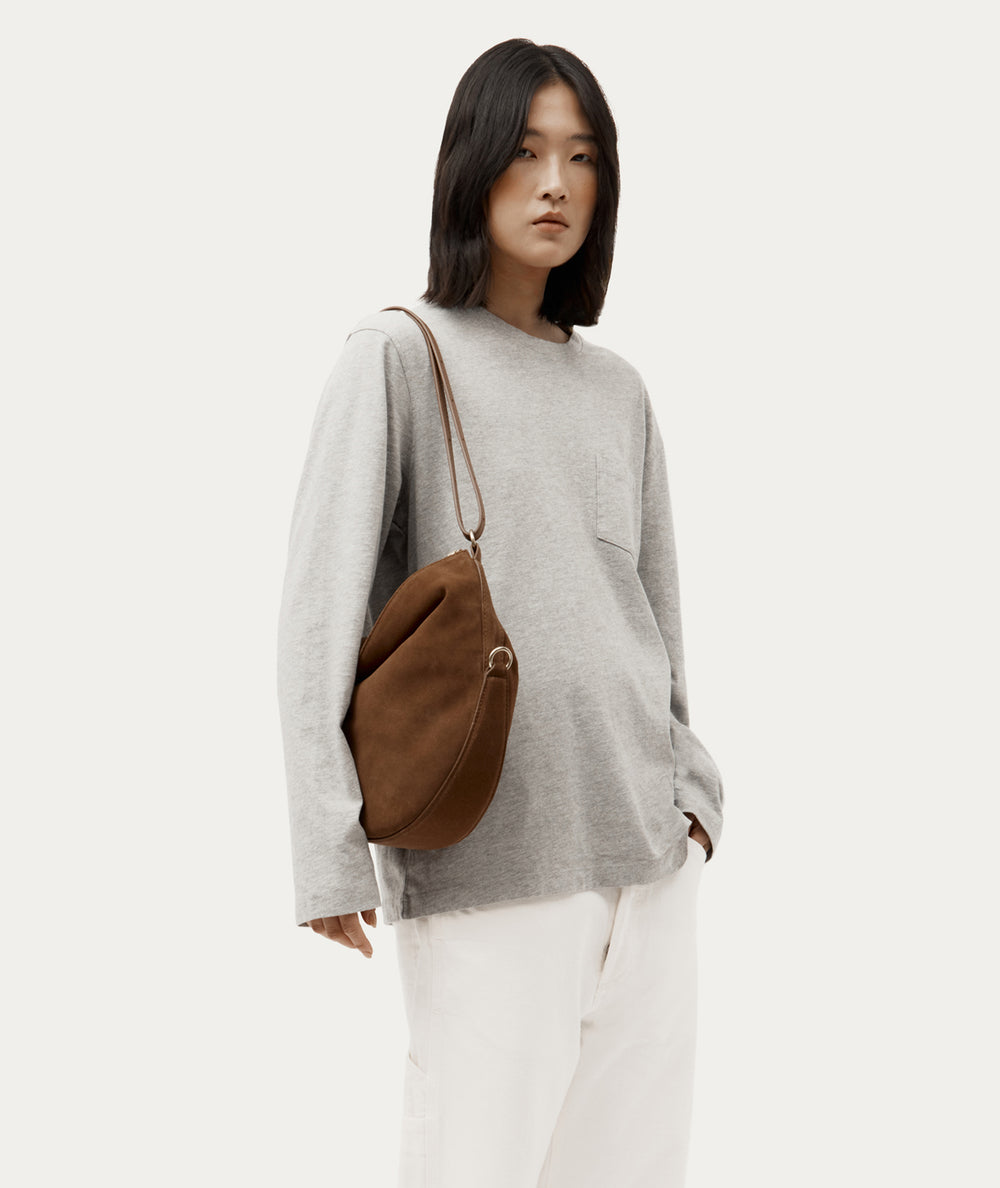 Leopard Hobo - Hazel Suede