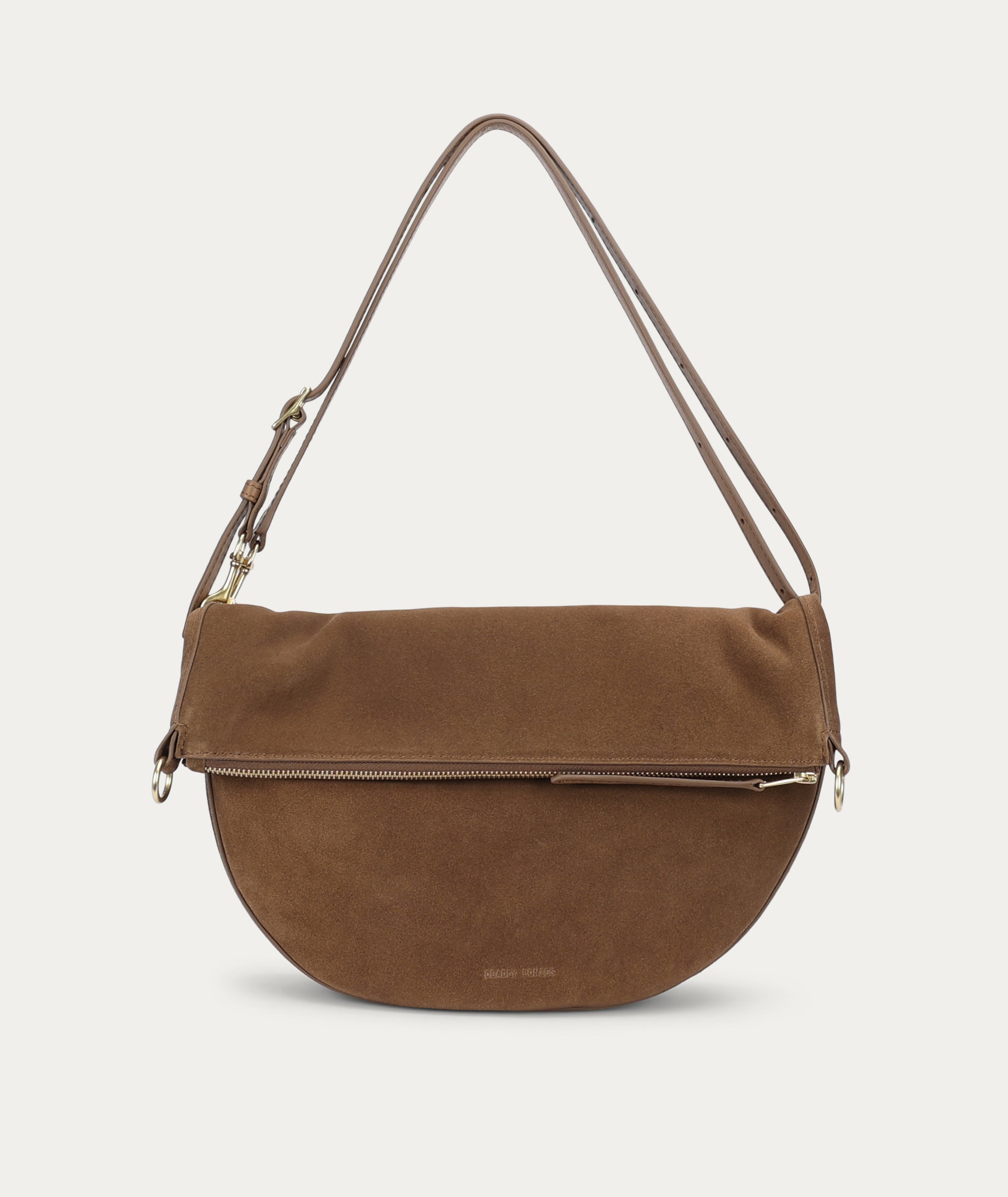 Leopard Hobo - Hazel Suede