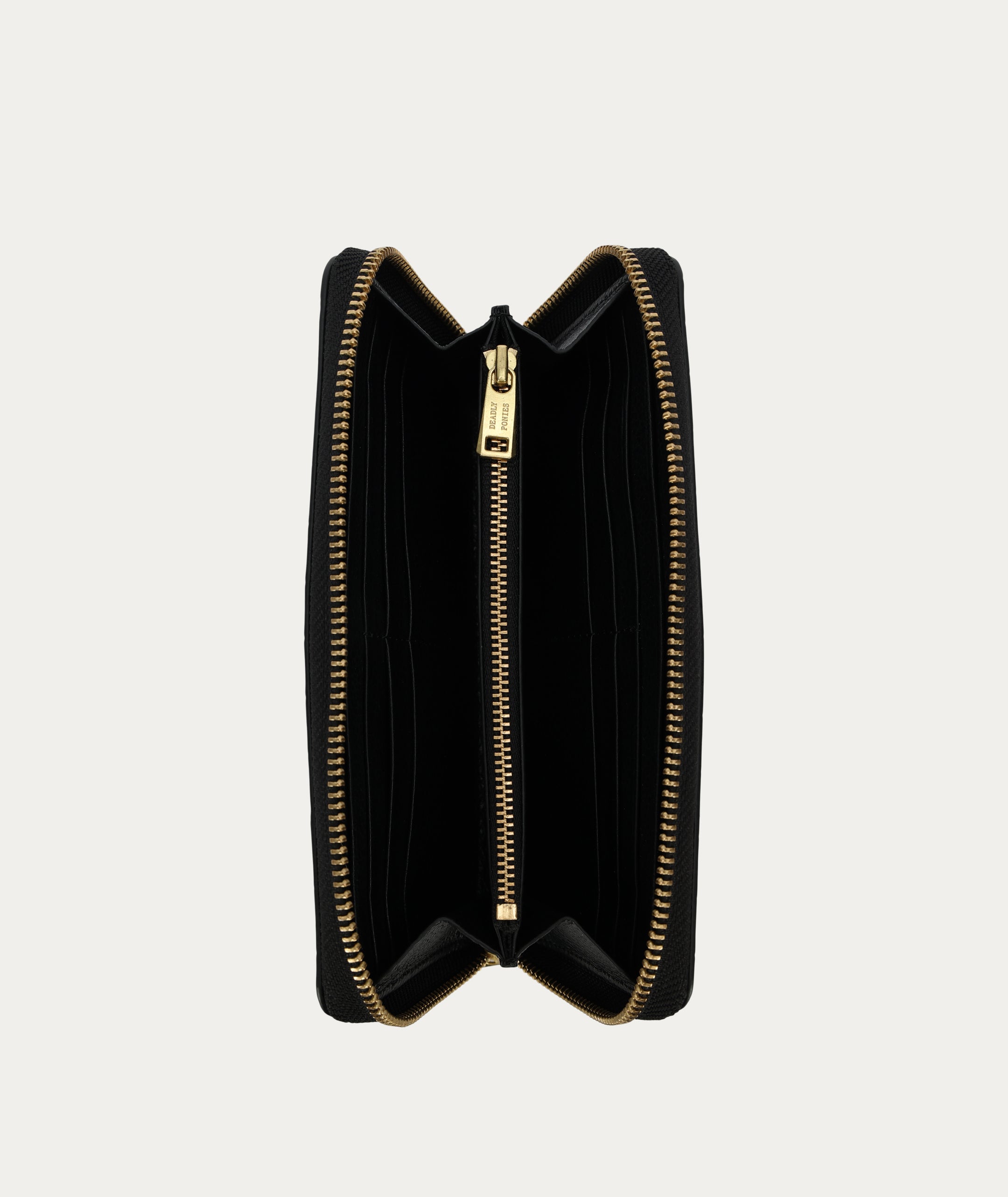 Maxi Wallet - Black Croc