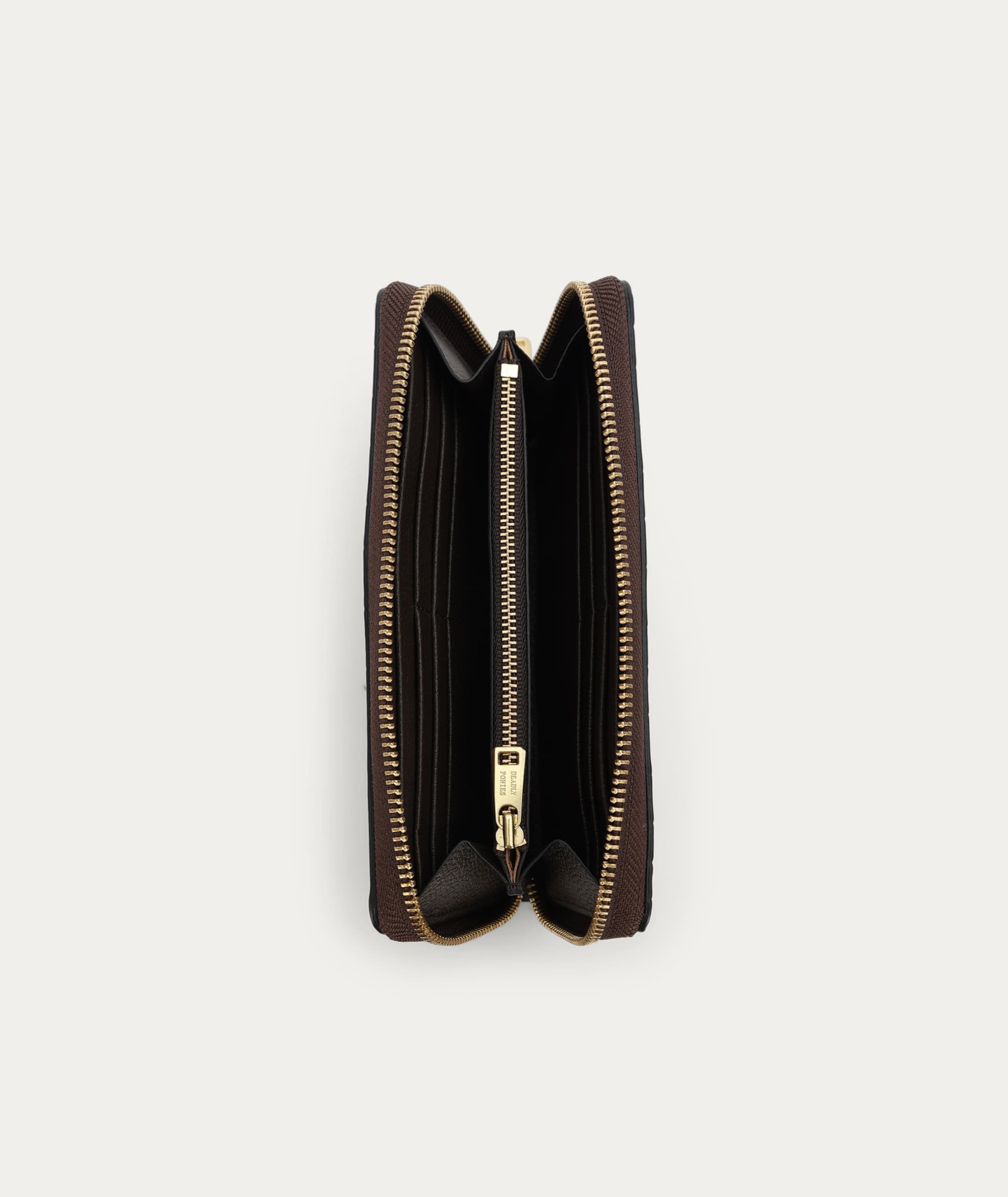 Maxi Wallet - Toffee Croc