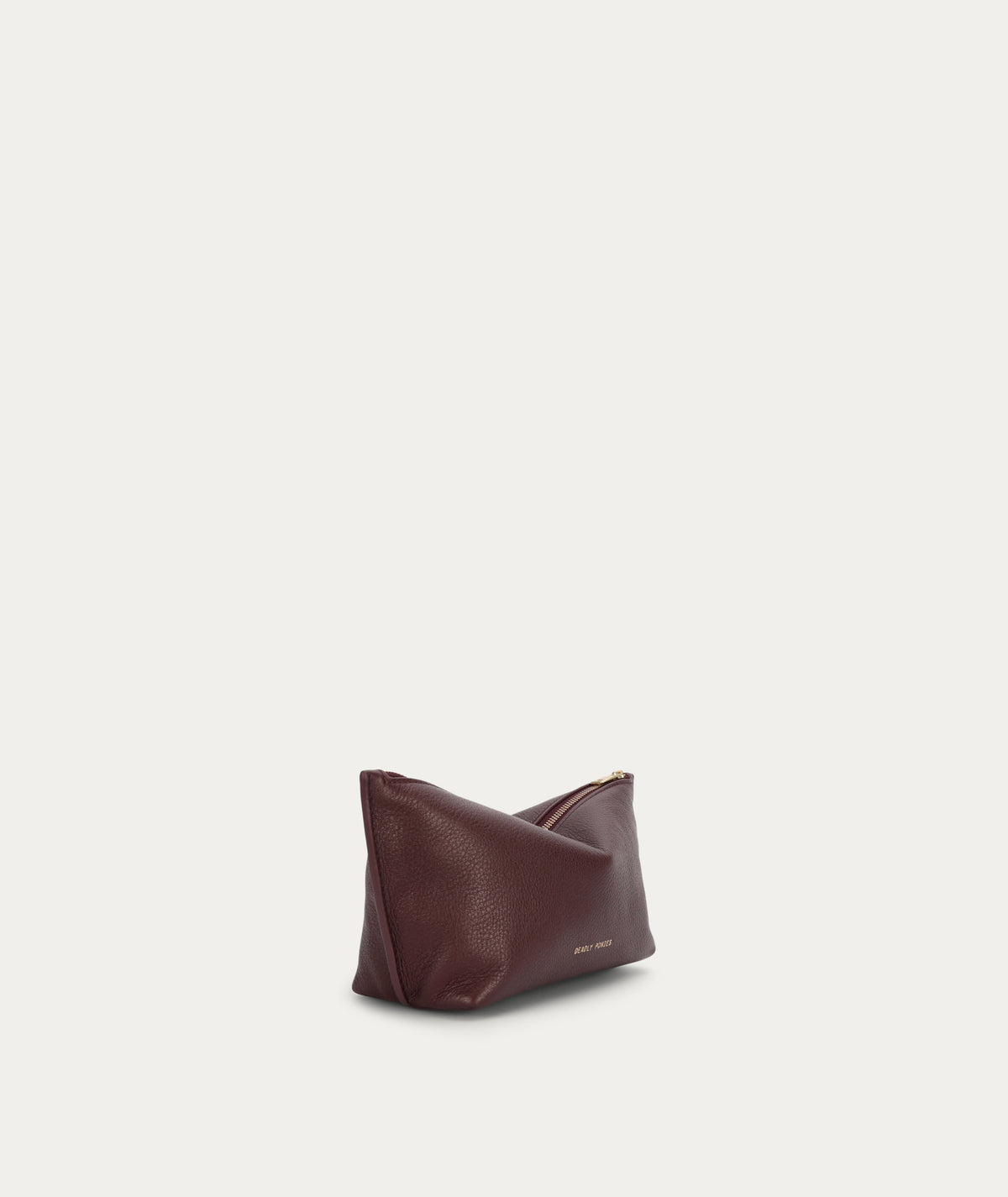 Medium Poucher - Dark Cherry