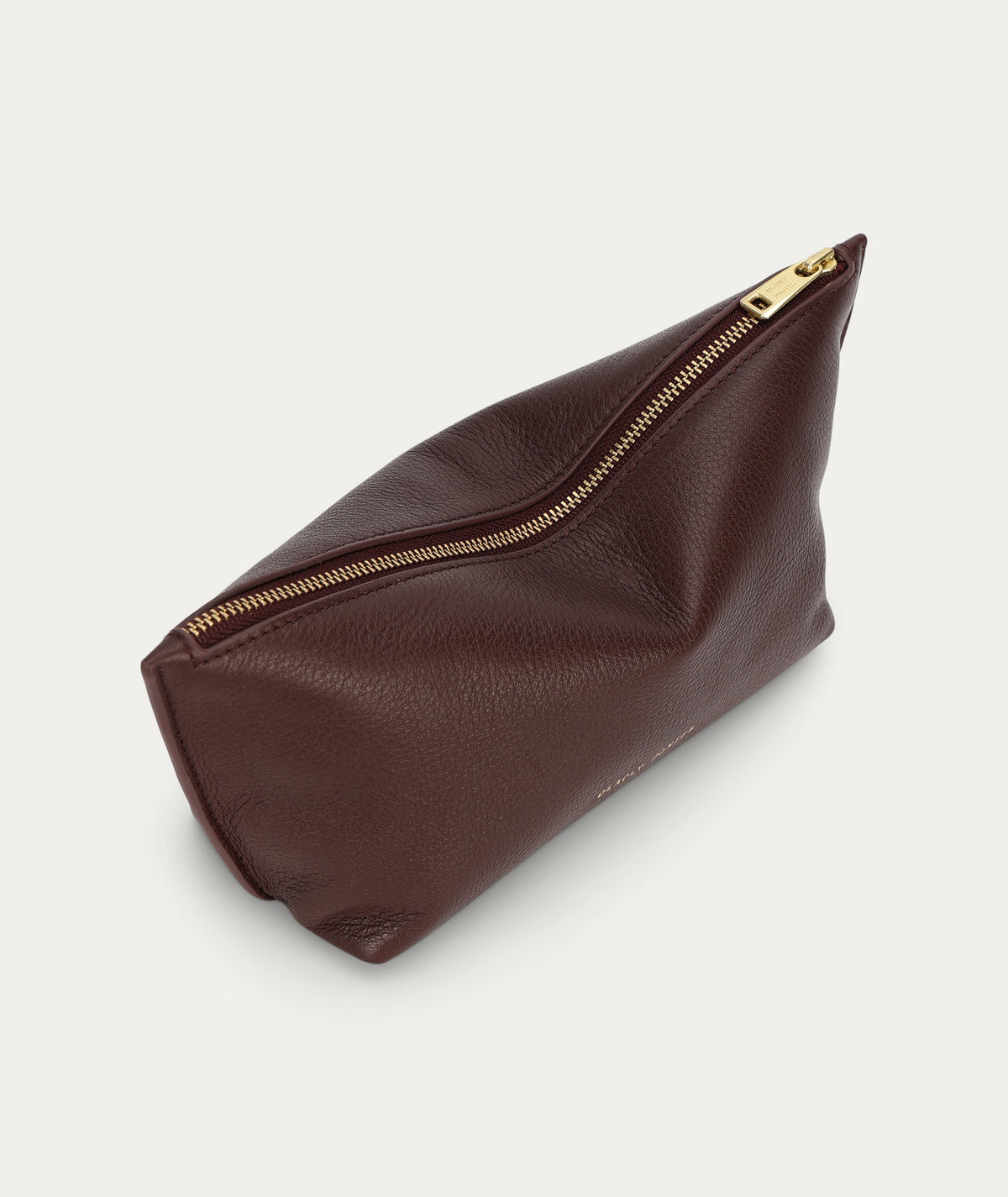 Medium Poucher - Dark Cherry