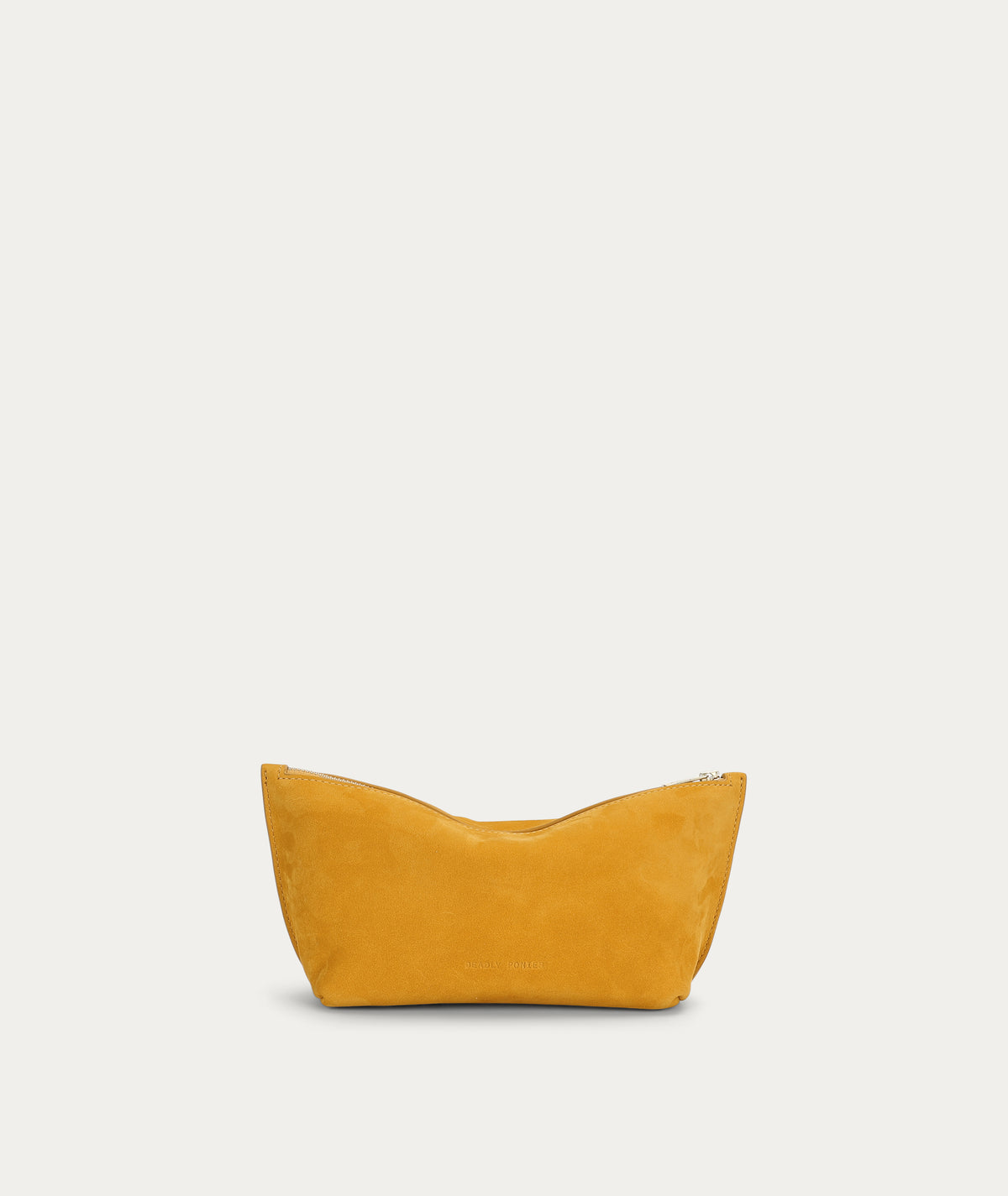 Medium Poucher - Sunflower Nubuck