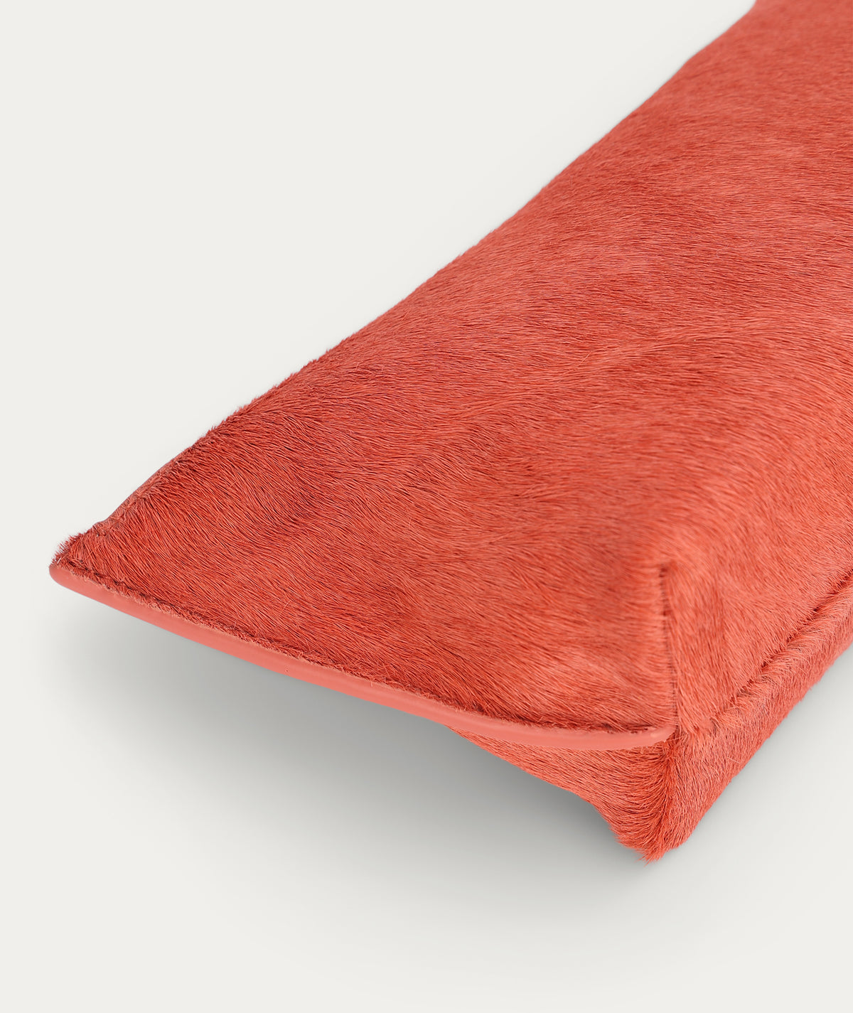 Medium Poucher - Watermelon Calf Hair