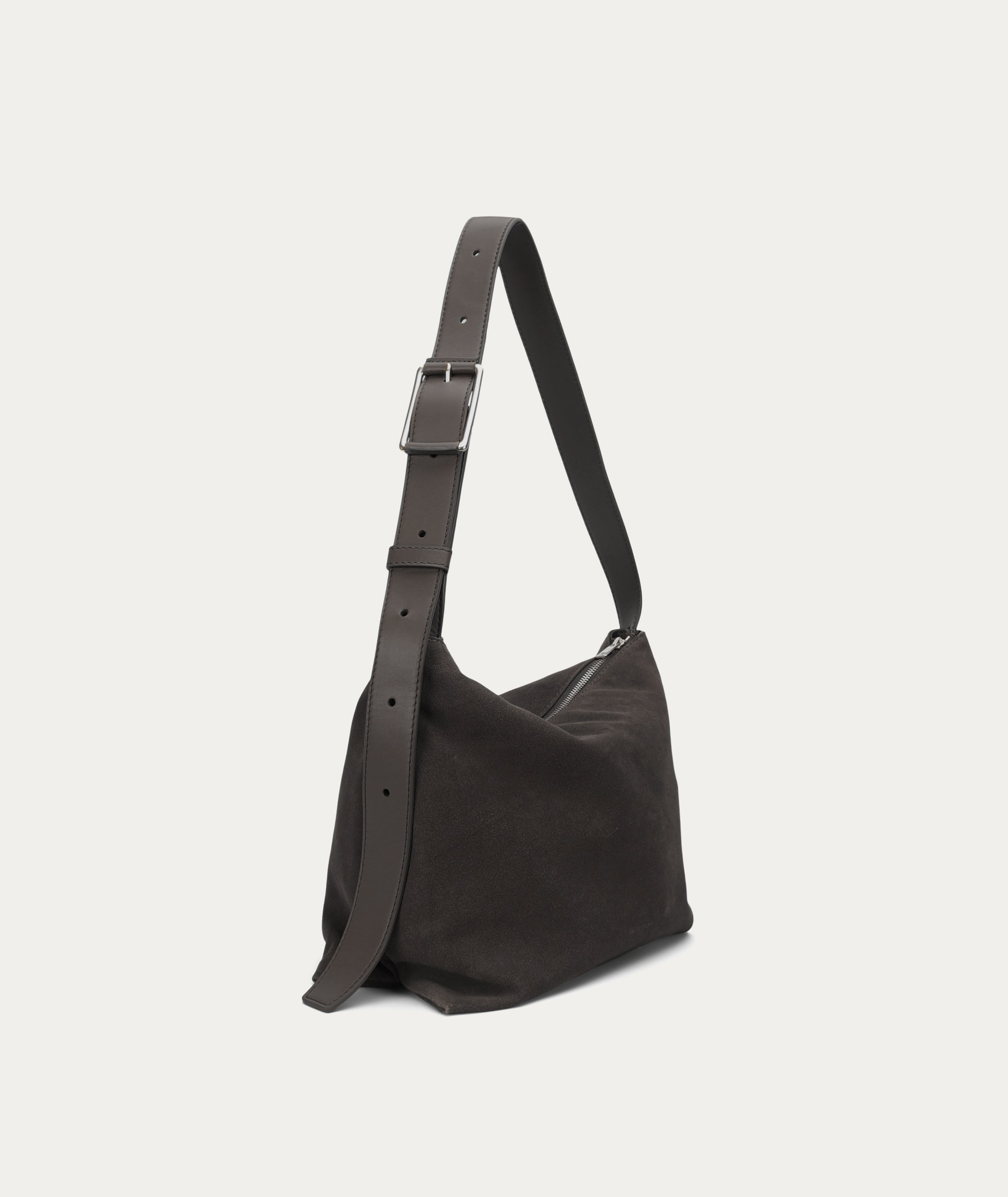 Midimese Bag - Asphalt Suede