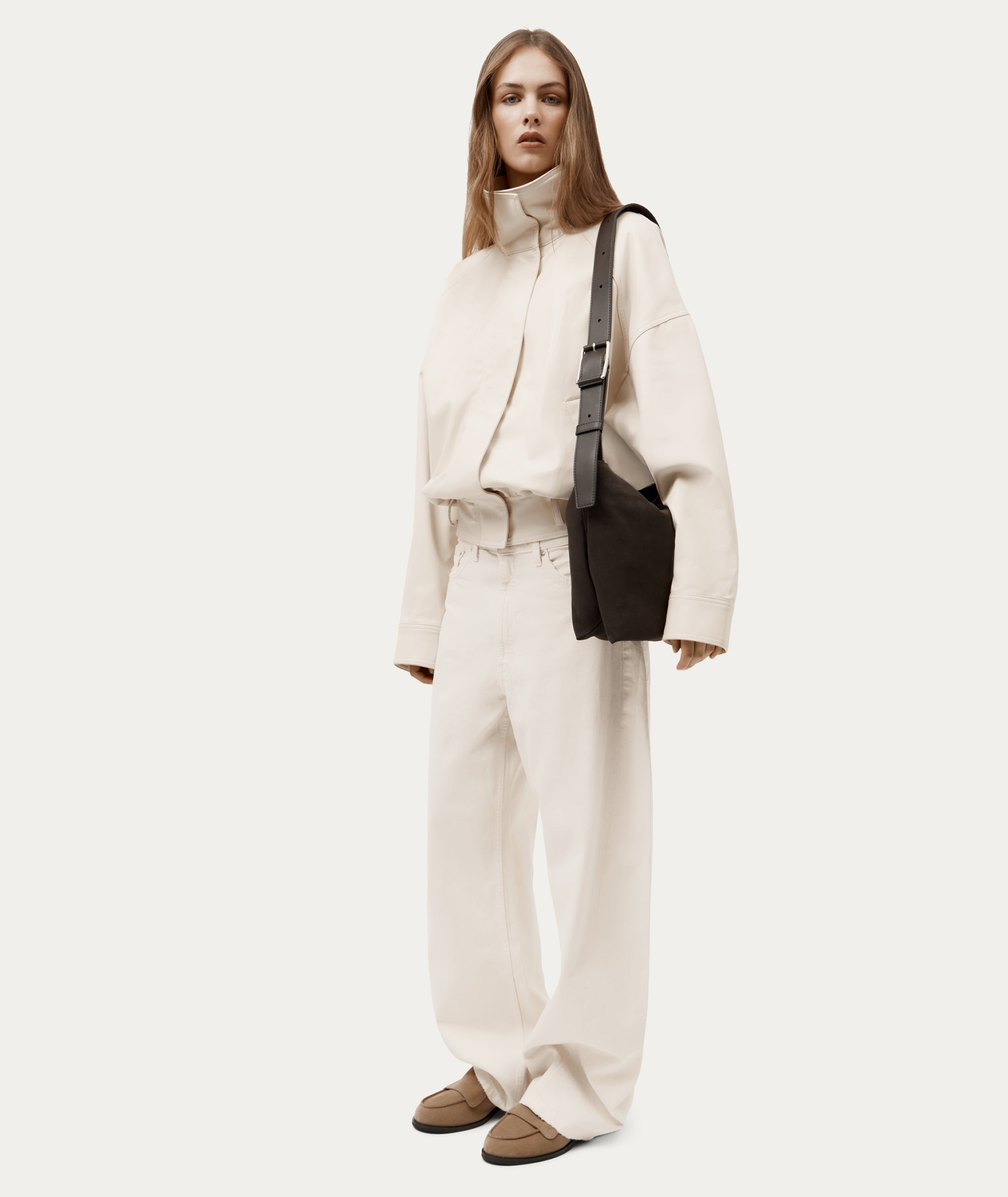 Midimese Bag - Asphalt Suede