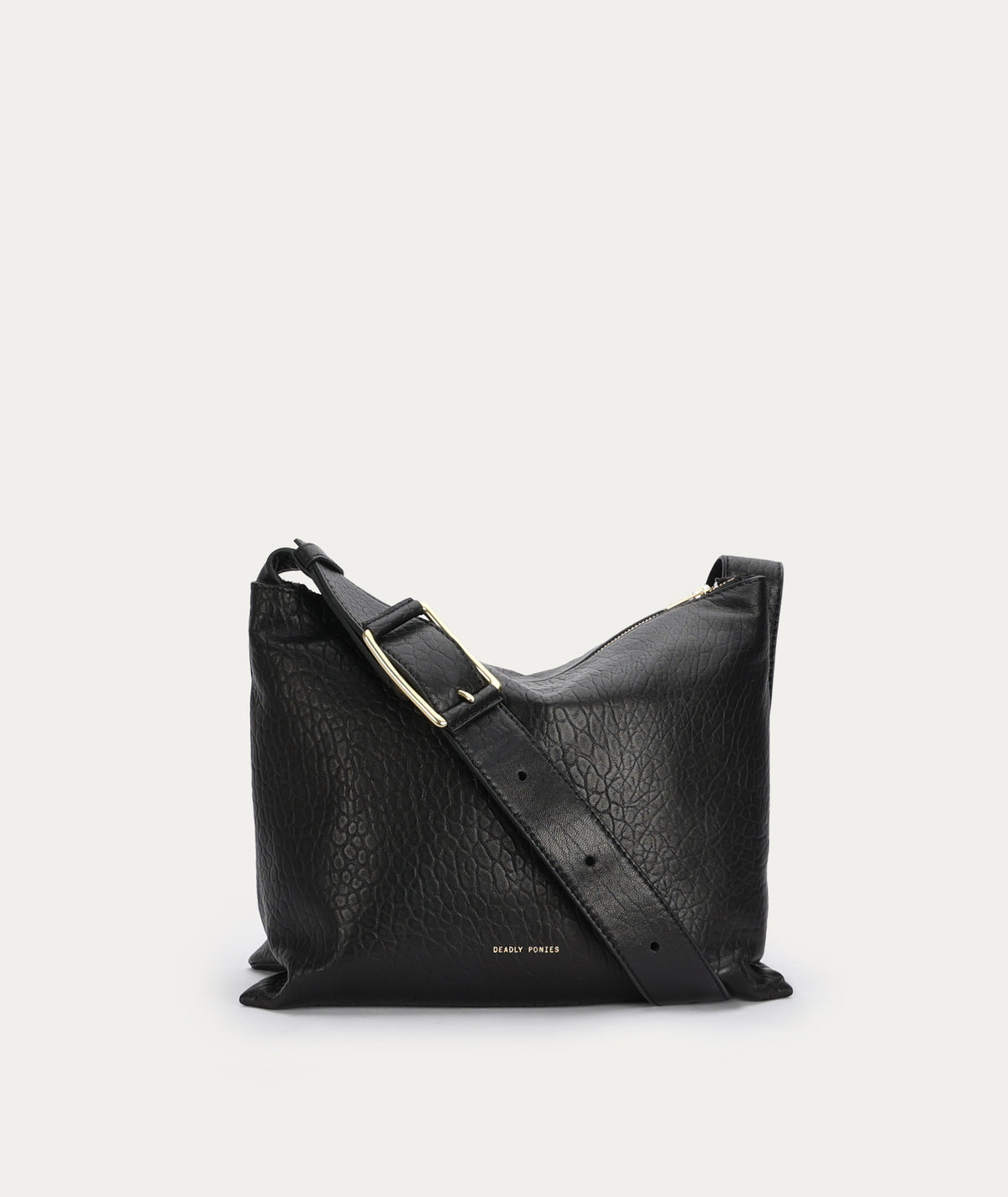 Midimese Bag - Black Bulle/Brass
