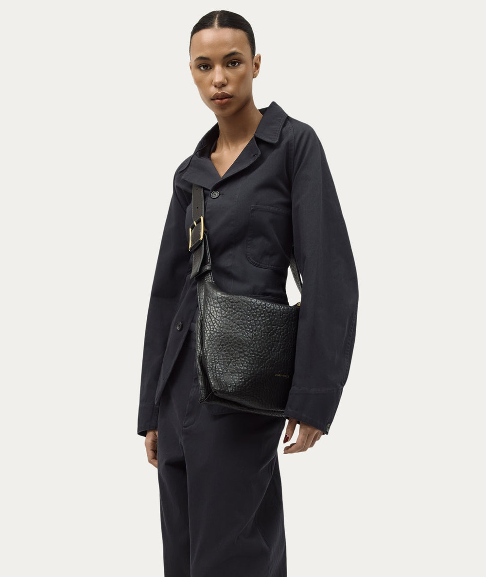 Midimese Bag - Black Bulle/Brass