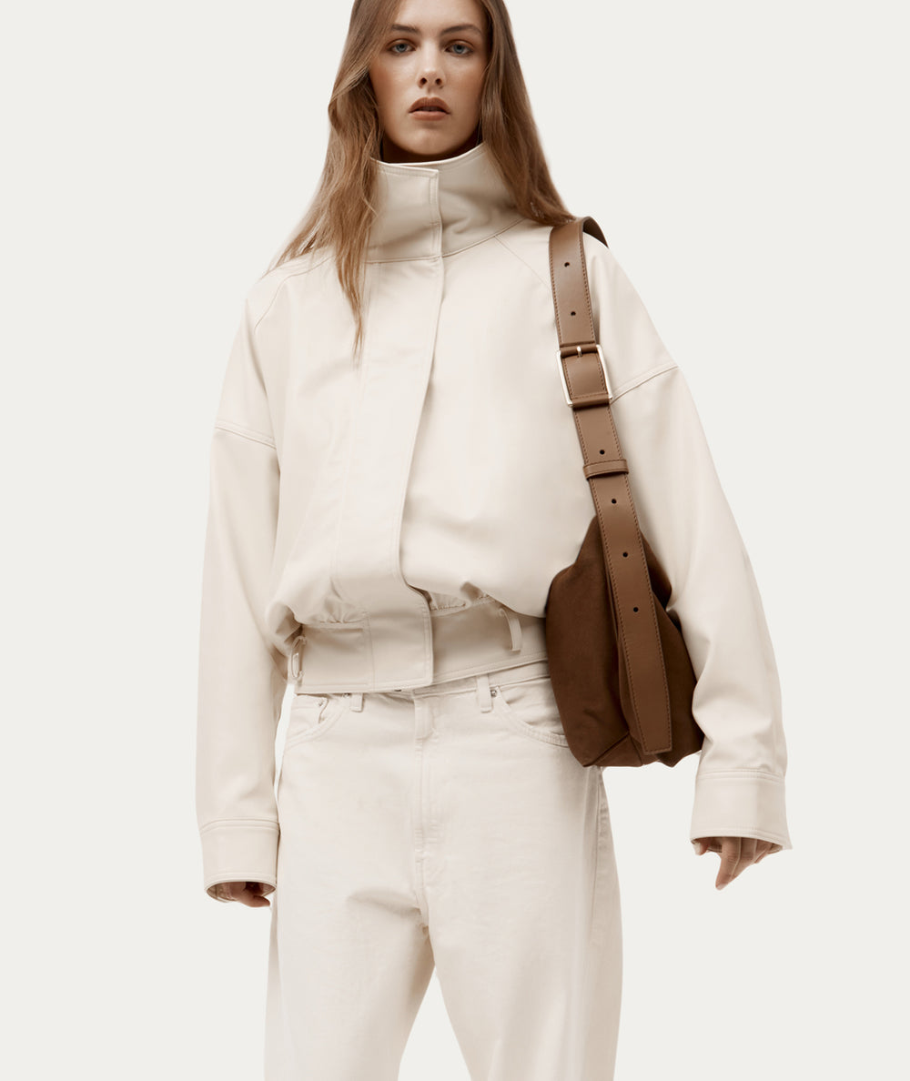 Midimese Bag - Hazel Suede