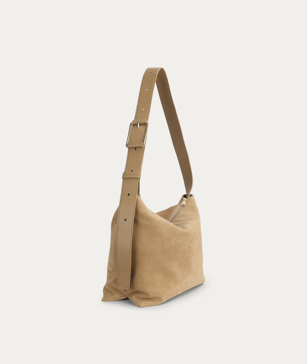 Midimese Bag - Oat Suede