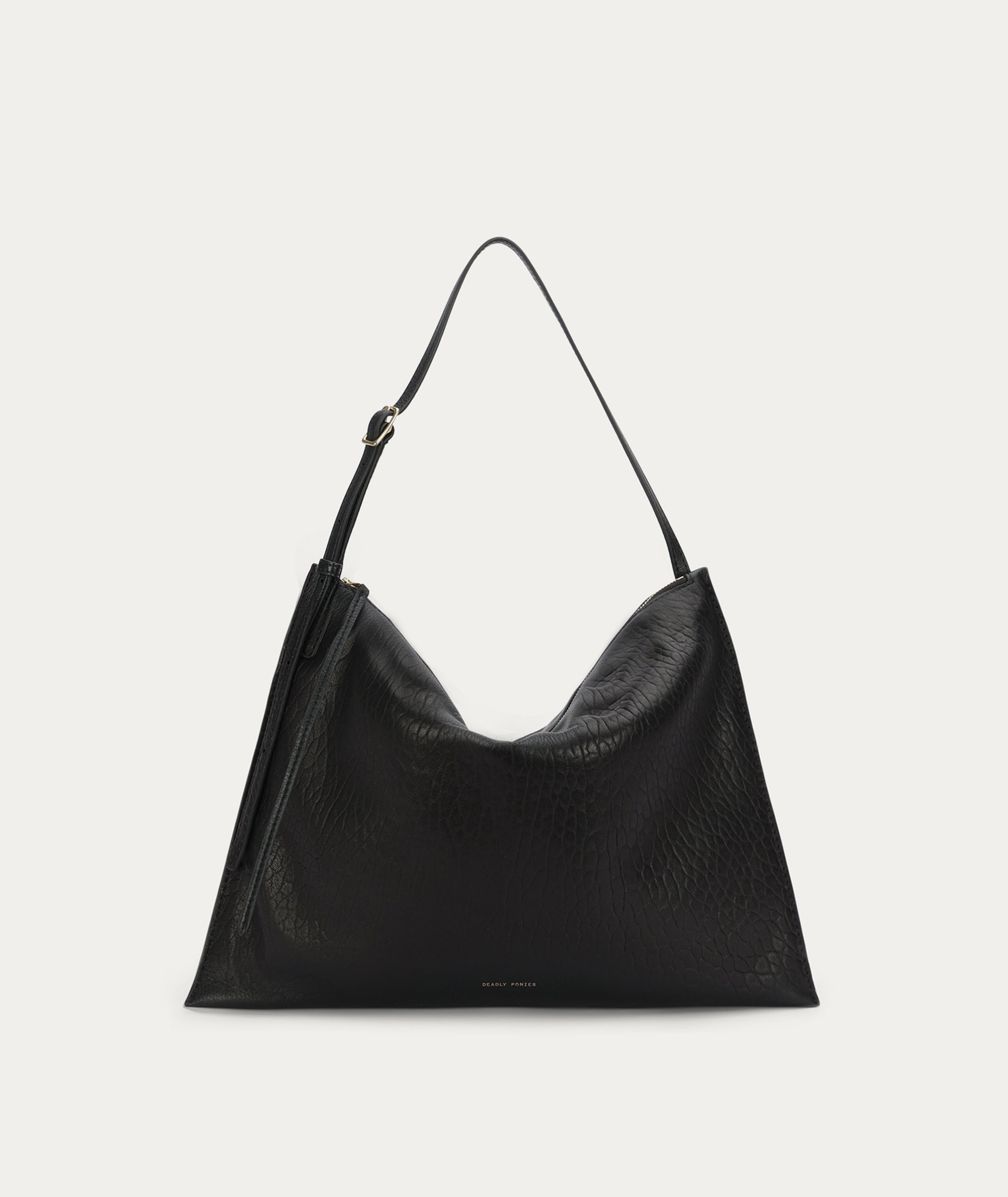Mini Chopalopagus Bag - Black Bulle/Brass