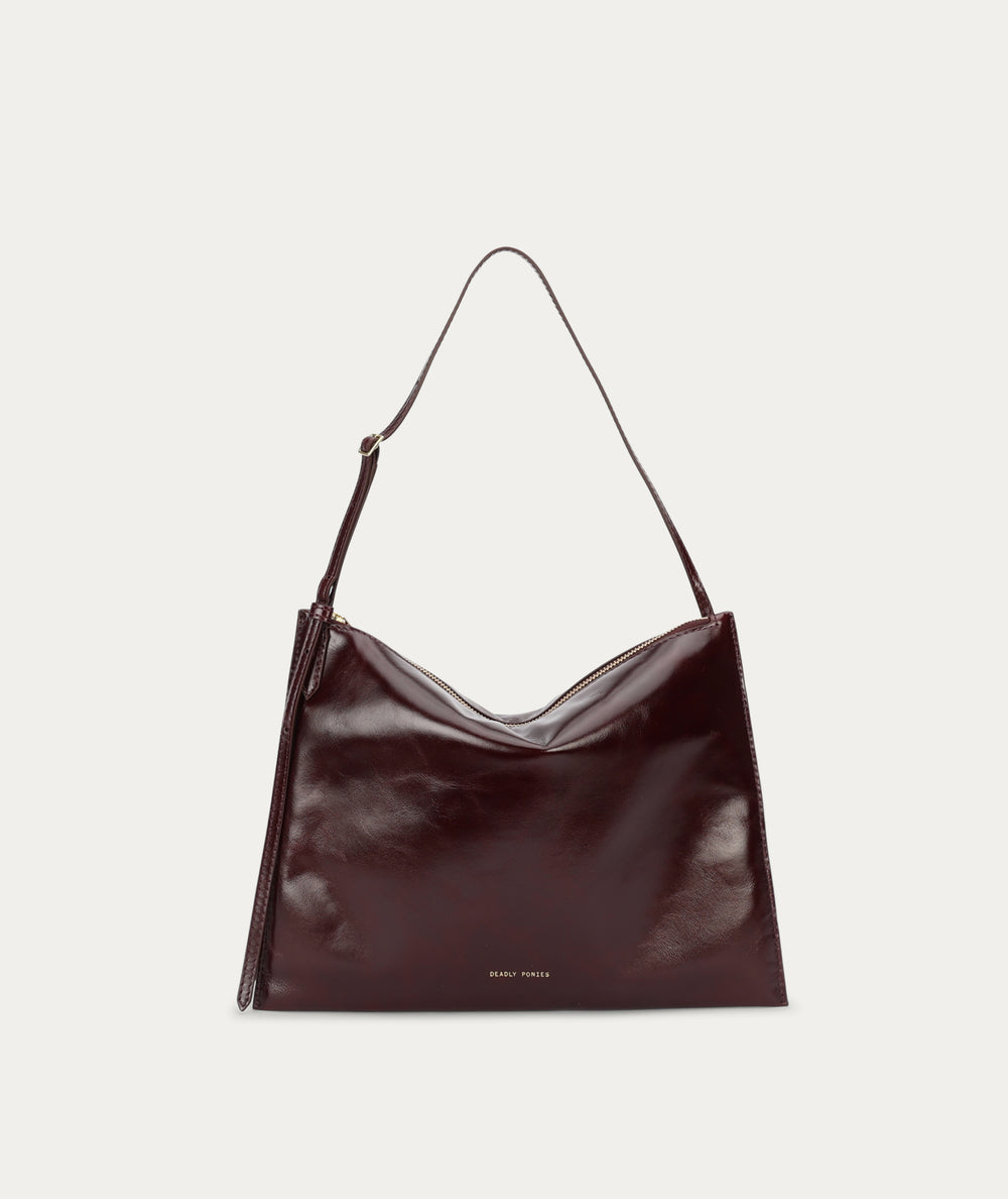 Mini Chopalopagus Bag - Dark Cherry Gloss