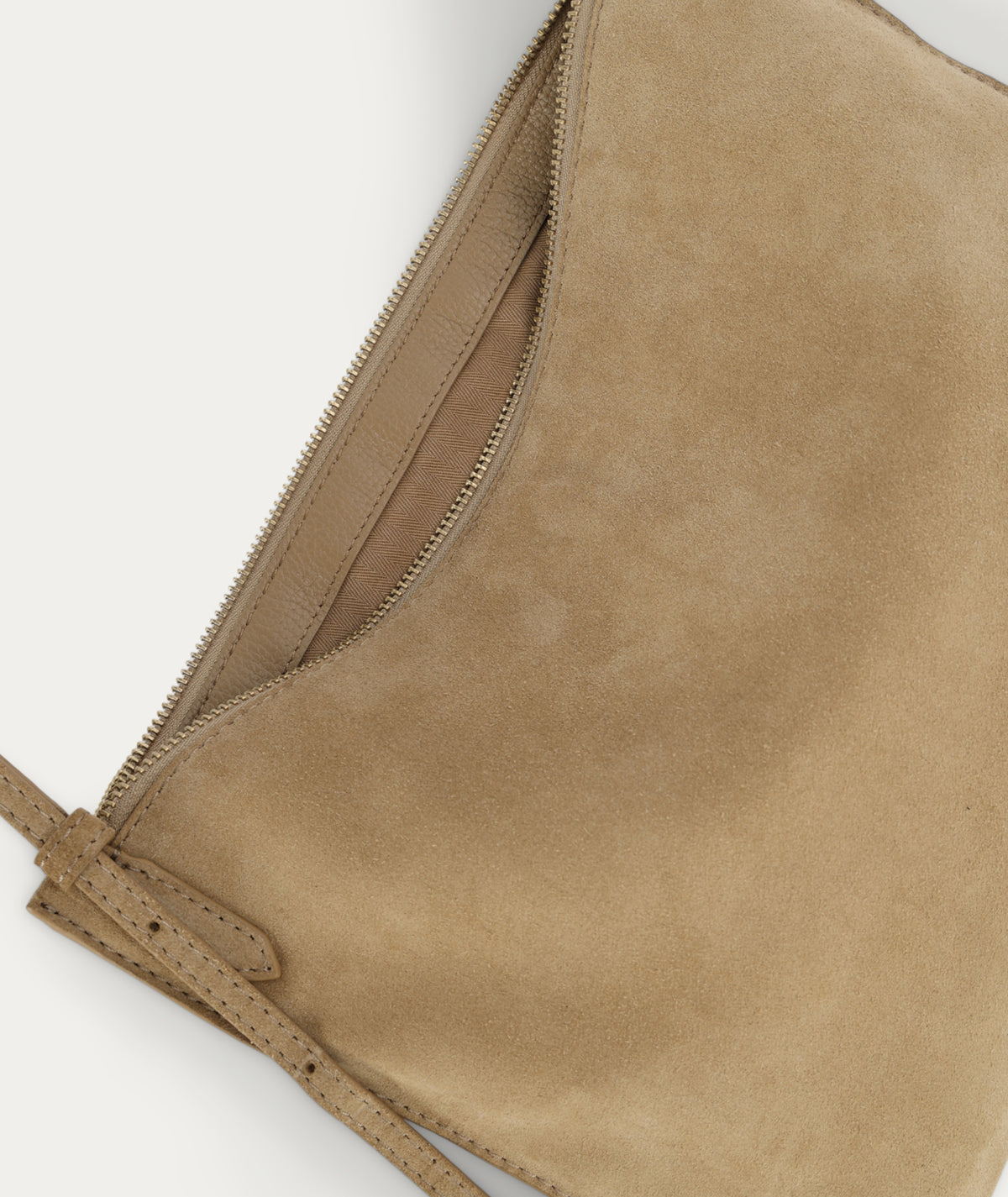 Mini Chopalopagus Bag - Oat Suede