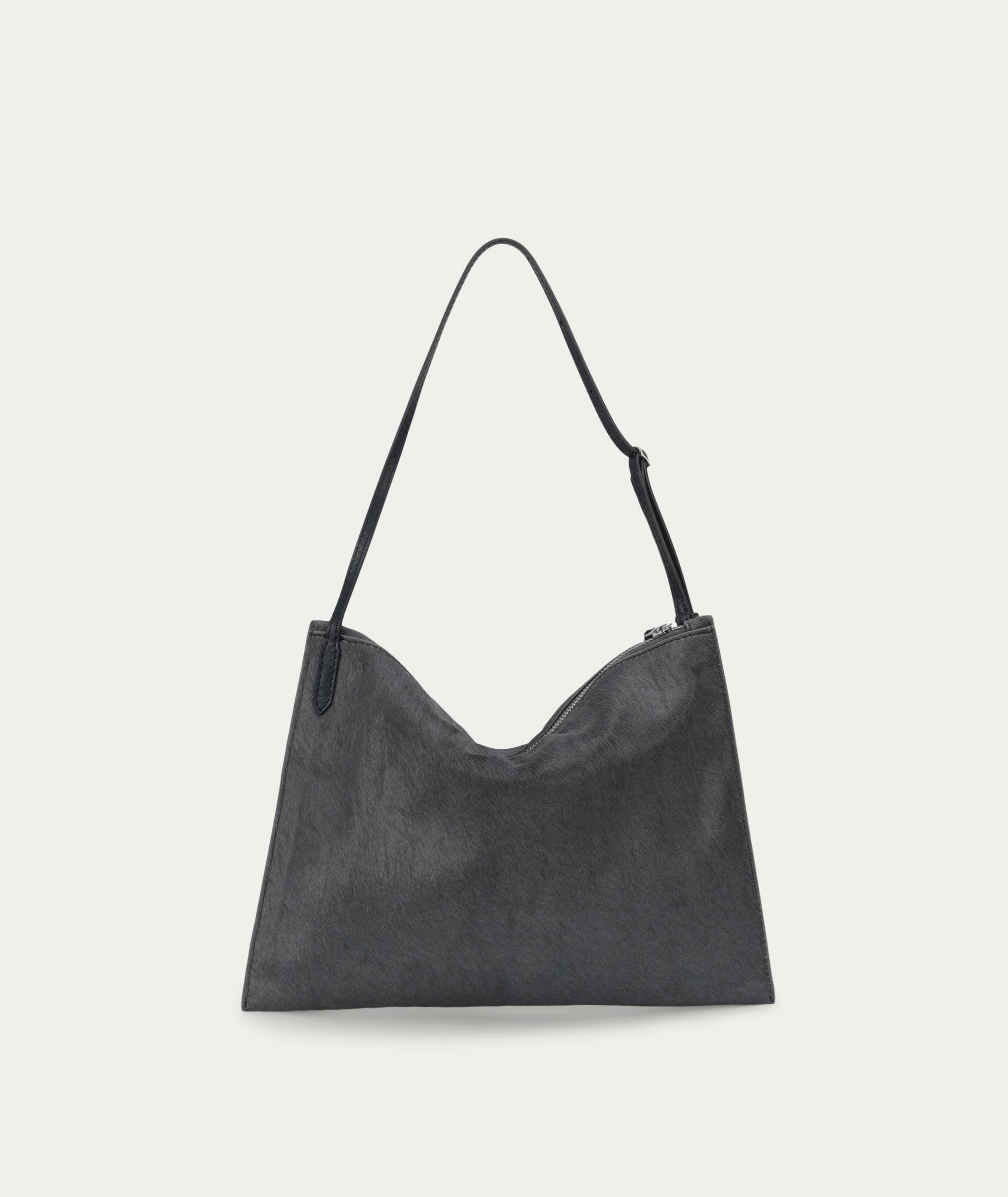 Mini Chopalopagus Bag - Petrol Calf Hair