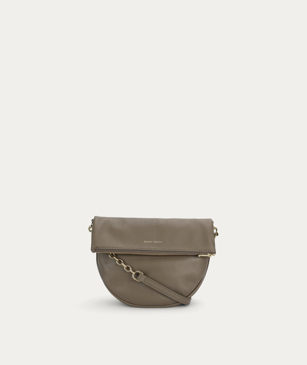 Mini Leopard Crossbody - Dune