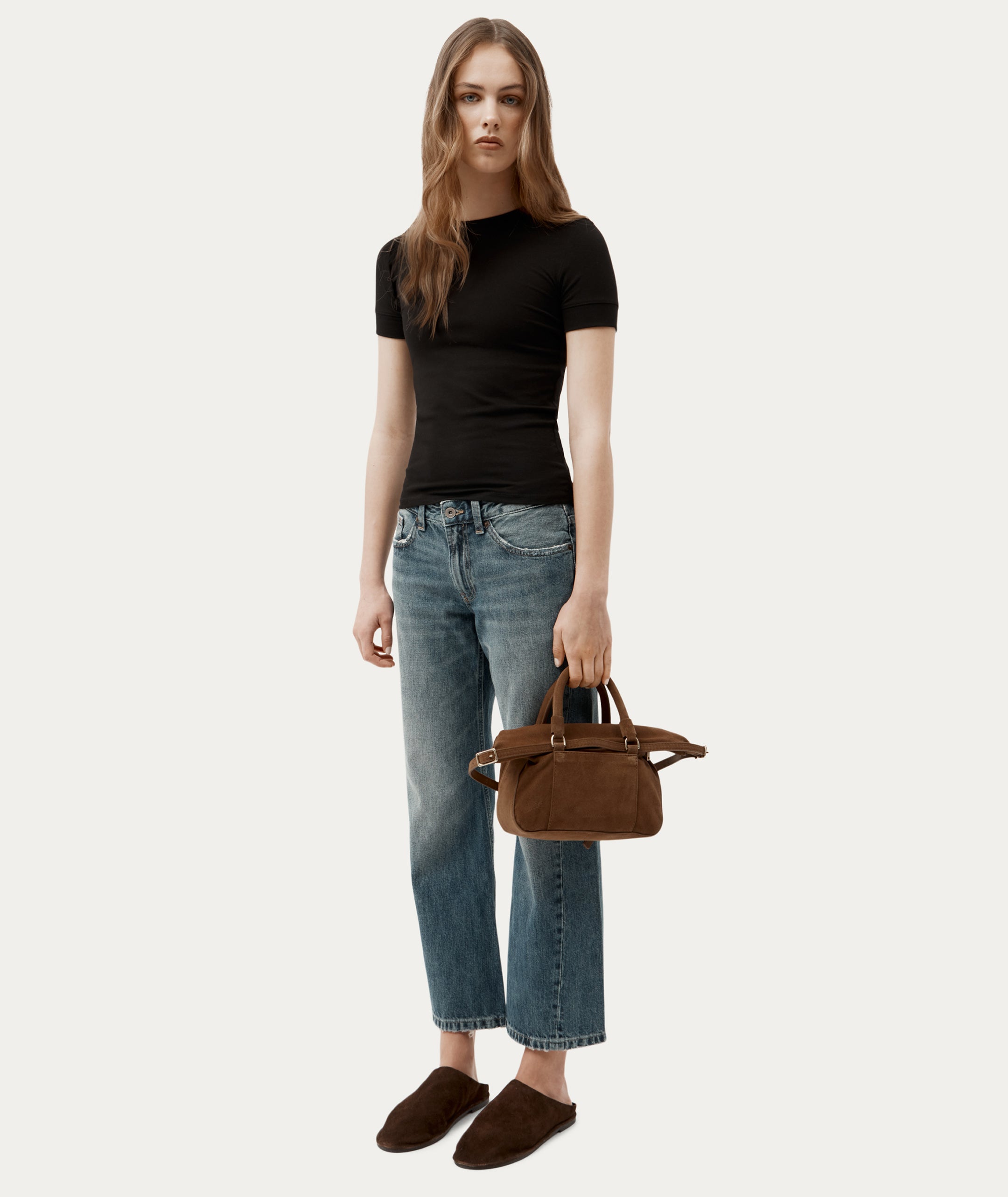 Mini Miro Bag - Hazel Suede