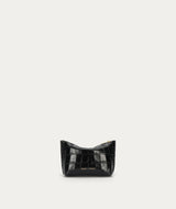 Mini Poucher - Black Croc