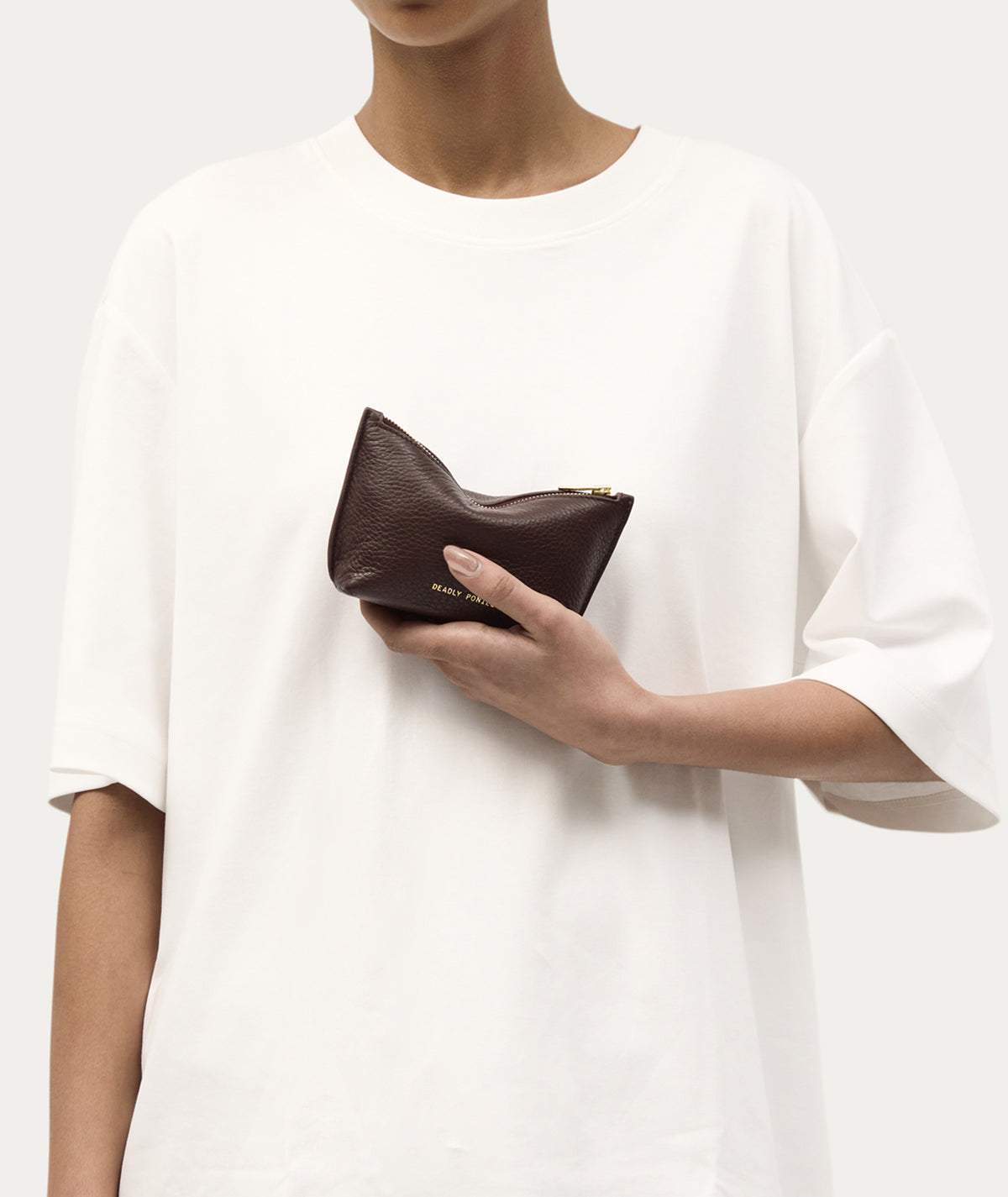 Mini Poucher - Dark Cherry