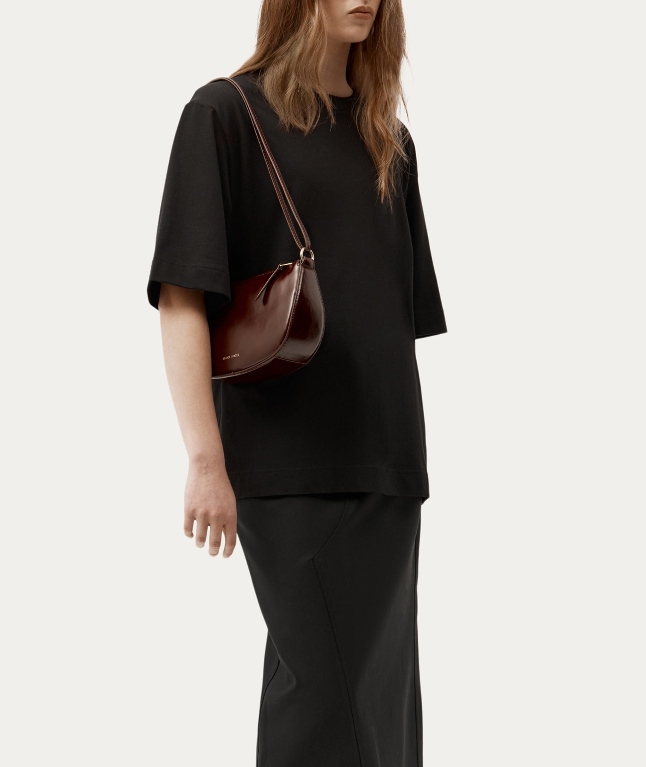 Mini Sling Bag - Dark Cherry Gloss