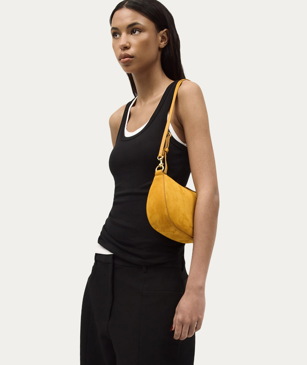 Mini Sling Bag - Sunflower Nubuck