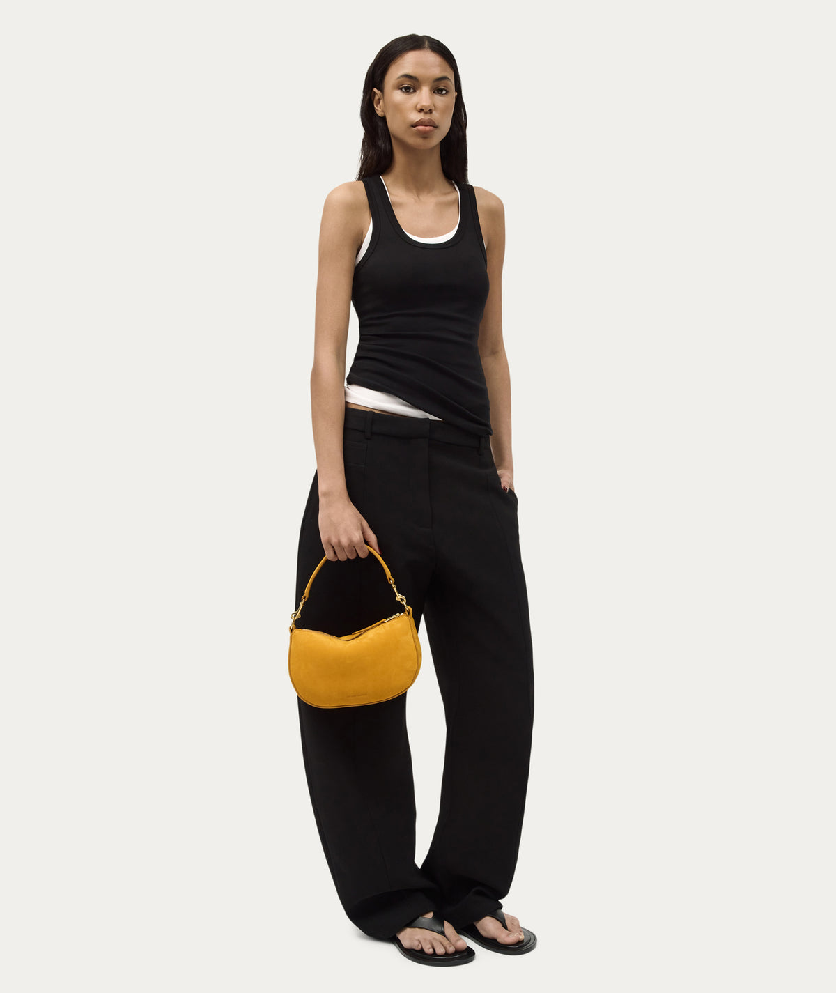 Mini Sling Bag - Sunflower Nubuck