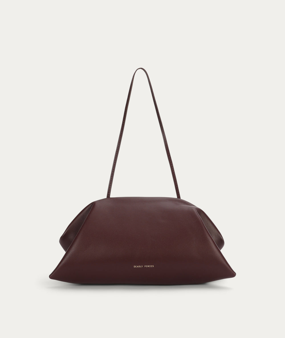 Vault Clutch - Dark Cherry