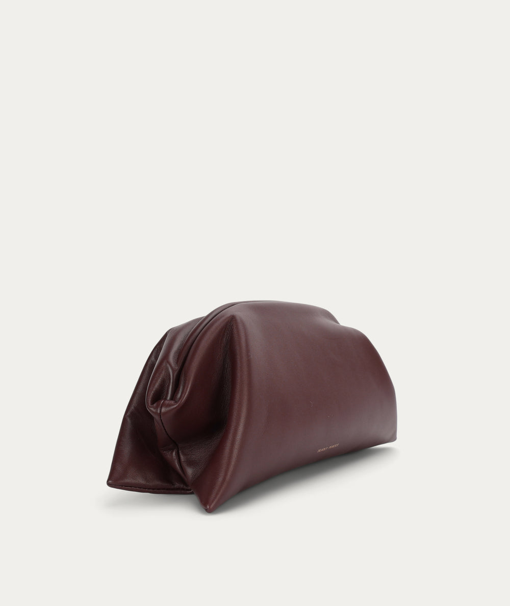 Vault Clutch - Dark Cherry