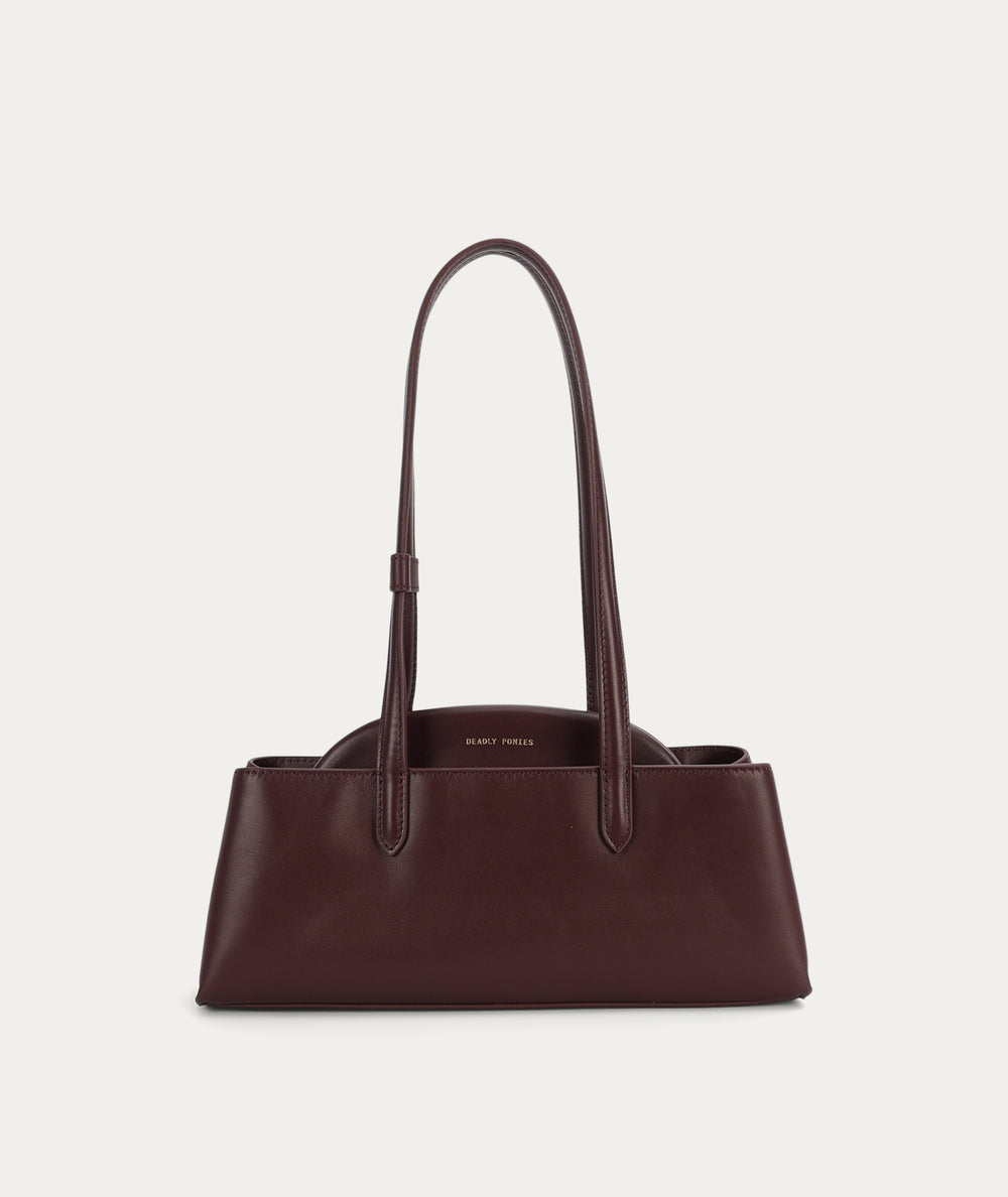 Mini Vault Tote - Dark Cherry
