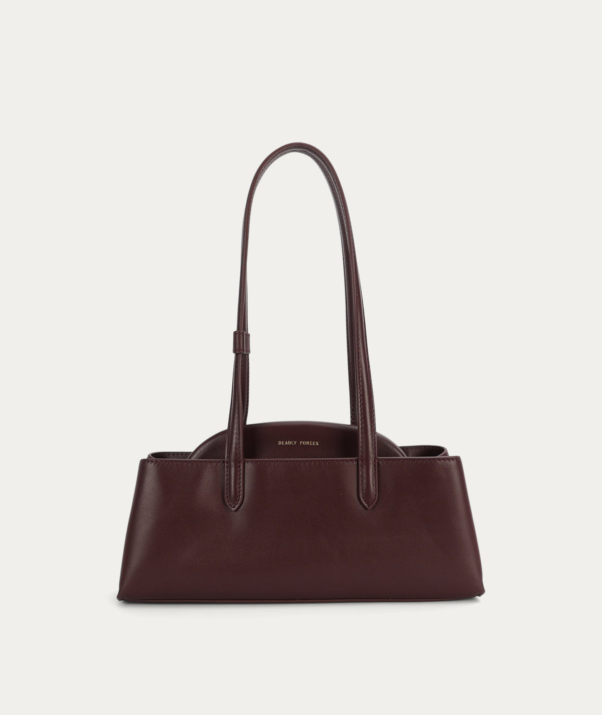 Mini Vault Tote - Dark Cherry