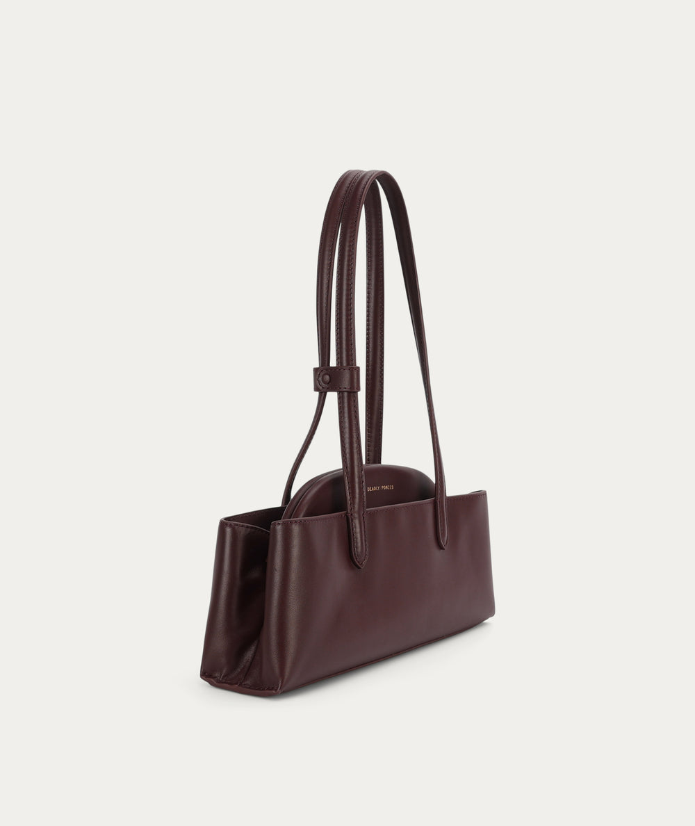 Mini Vault Tote - Dark Cherry