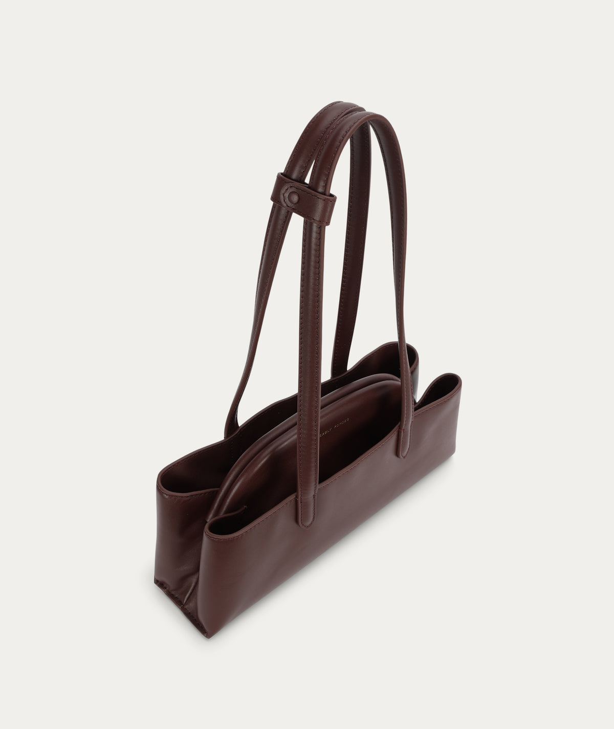 Mini Vault Tote - Dark Cherry