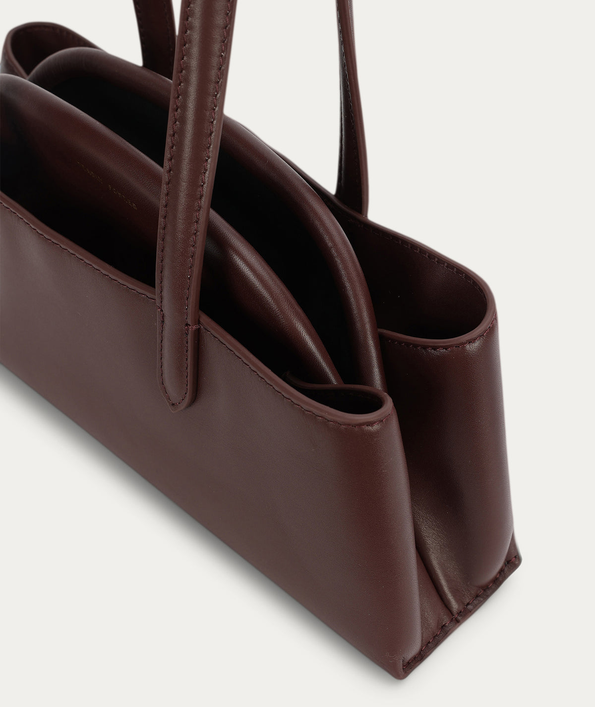 Mini Vault Tote - Dark Cherry
