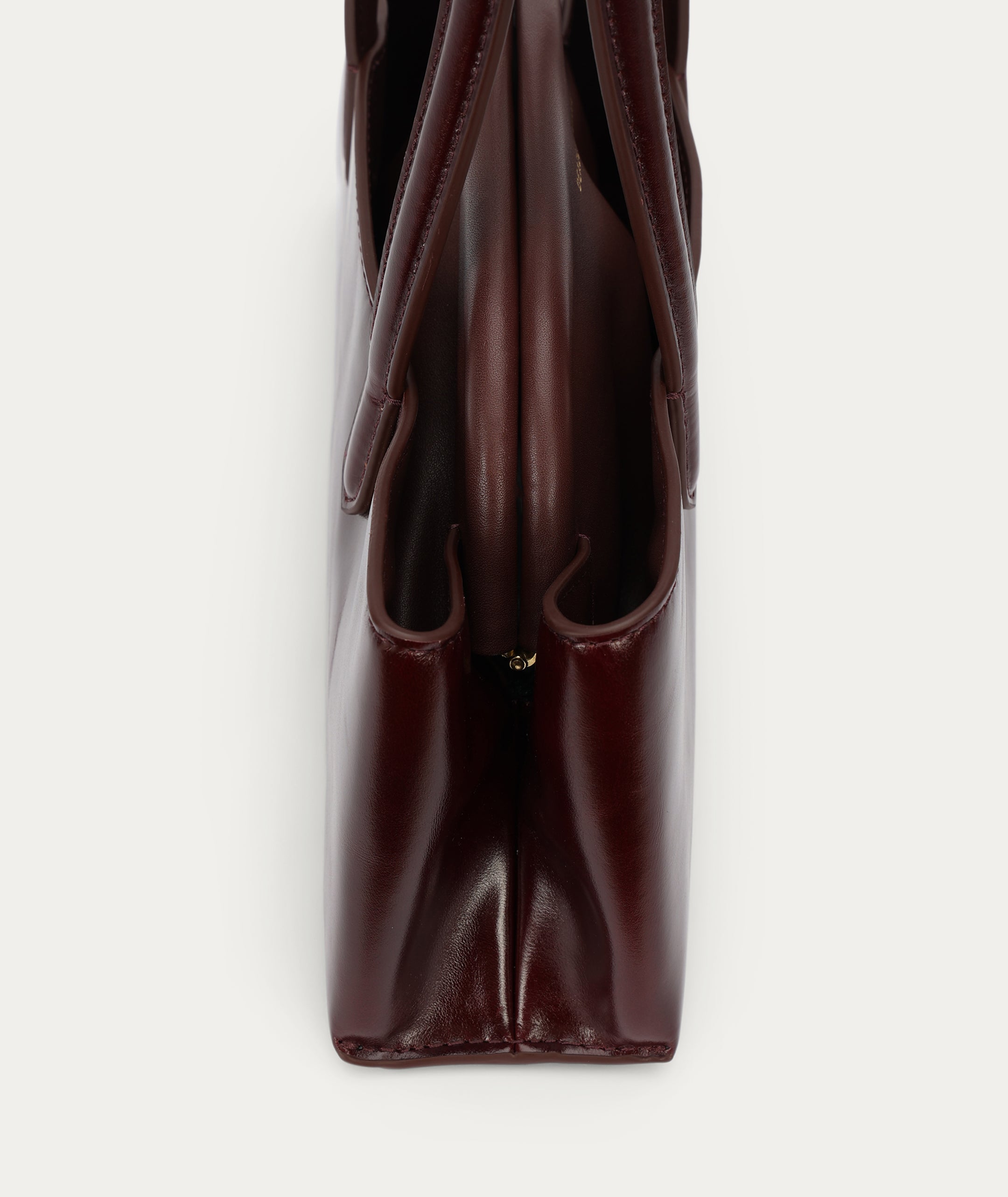 Mini Vault Tote - Dark Cherry Gloss
