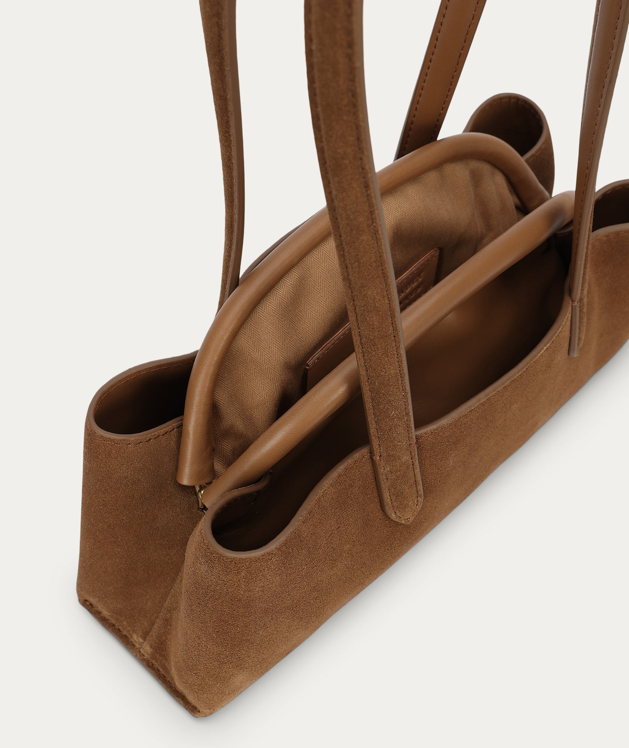 Mini Vault Tote - Hazel Suede