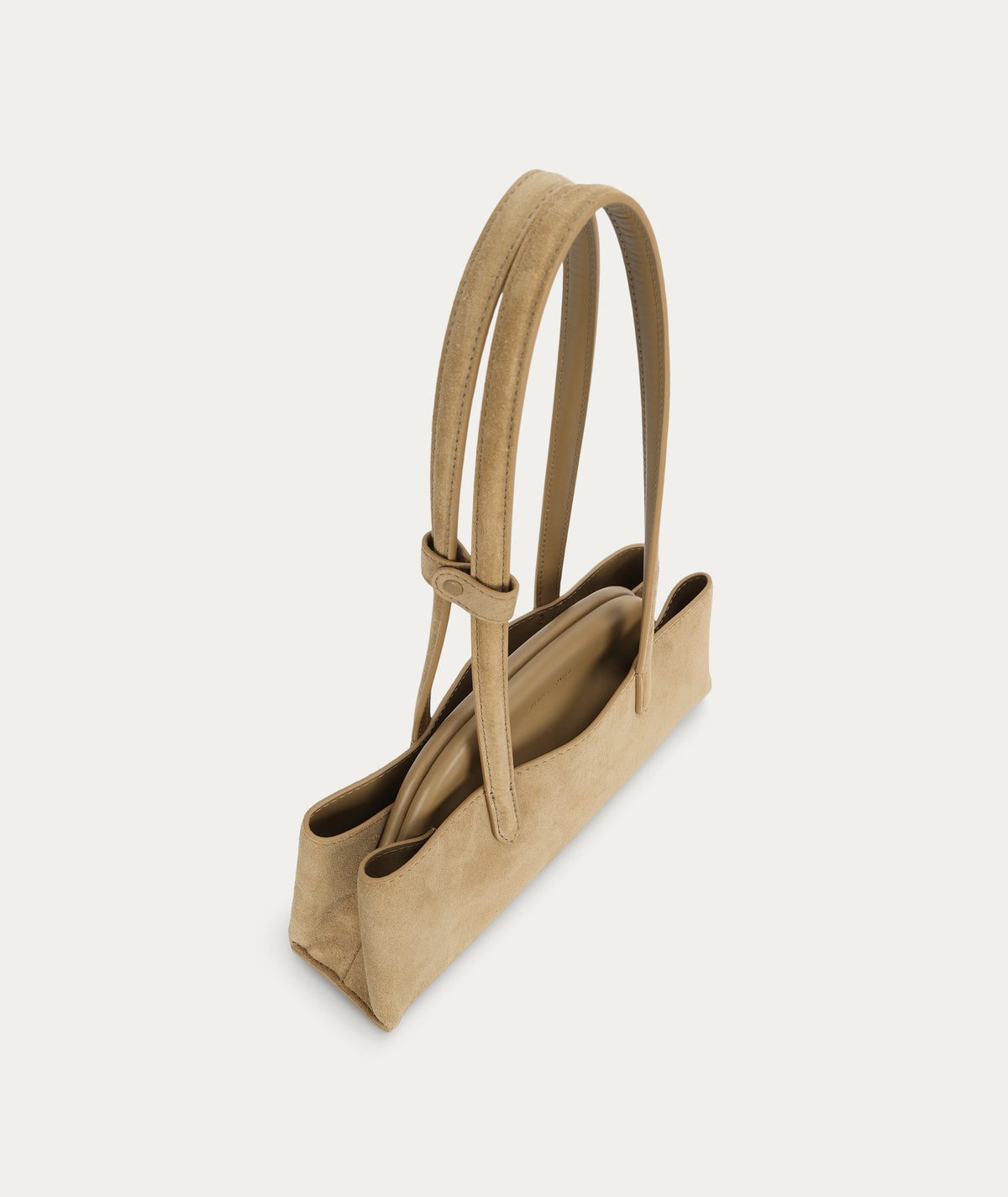 Mini Vault Tote - Oat Suede
