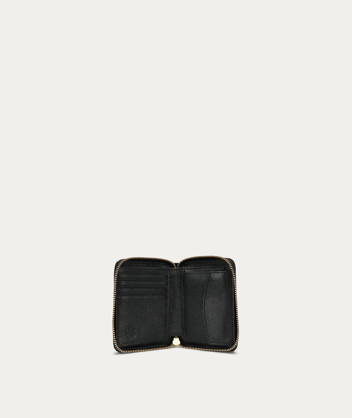 Mini Wallet - Black Croc