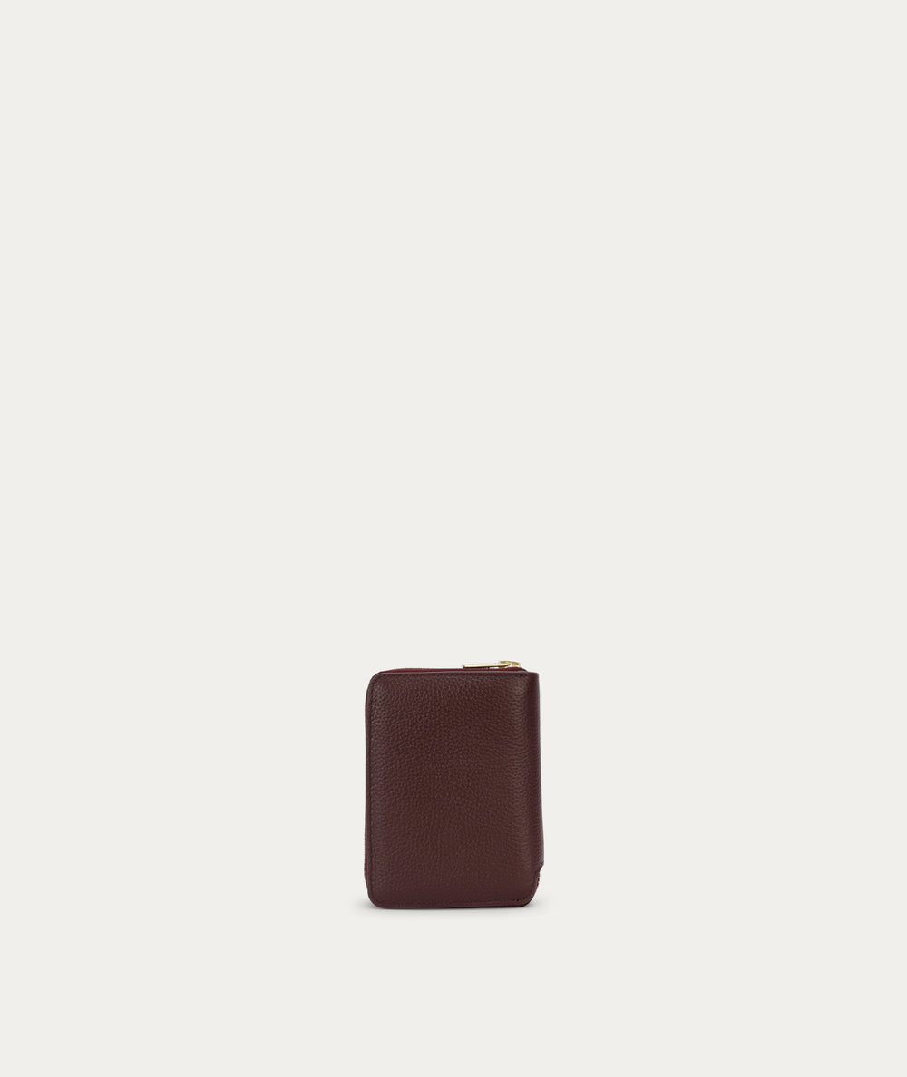 Mini Wallet - Dark Cherry