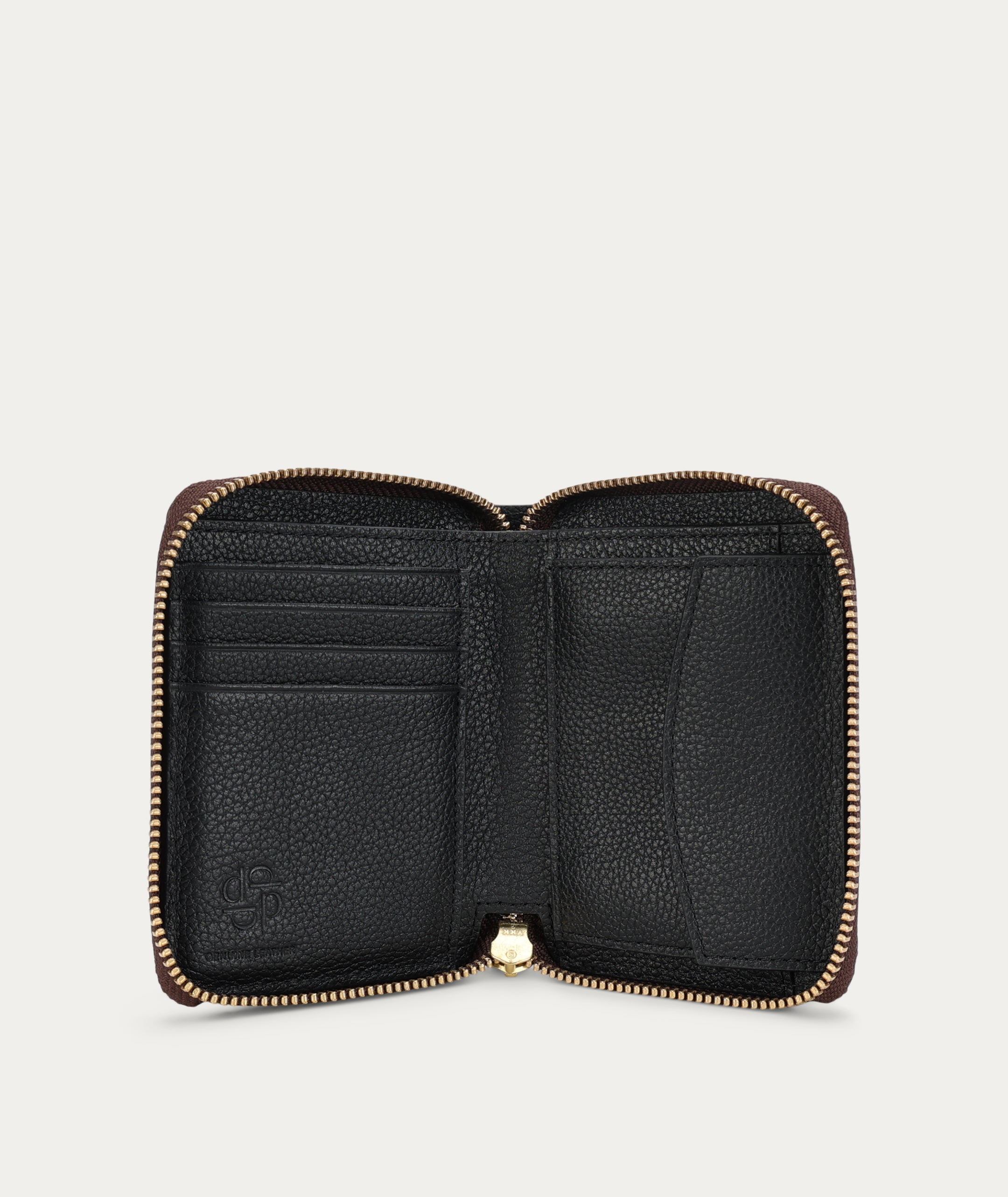 Mini Wallet - Espresso Croc