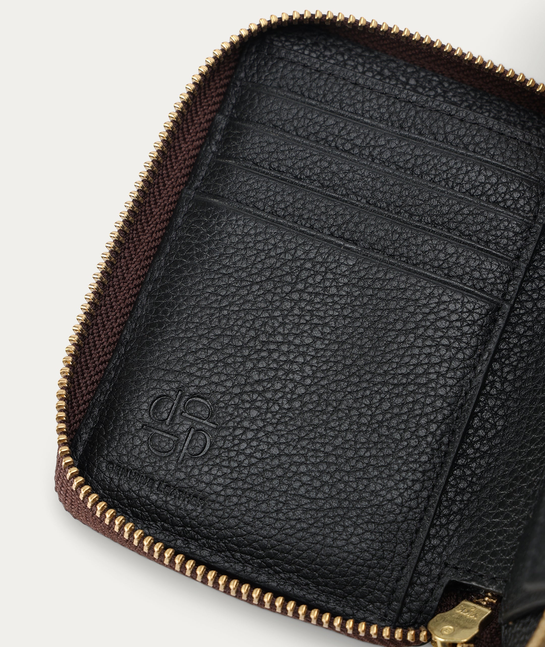 Mini Wallet - Espresso Croc