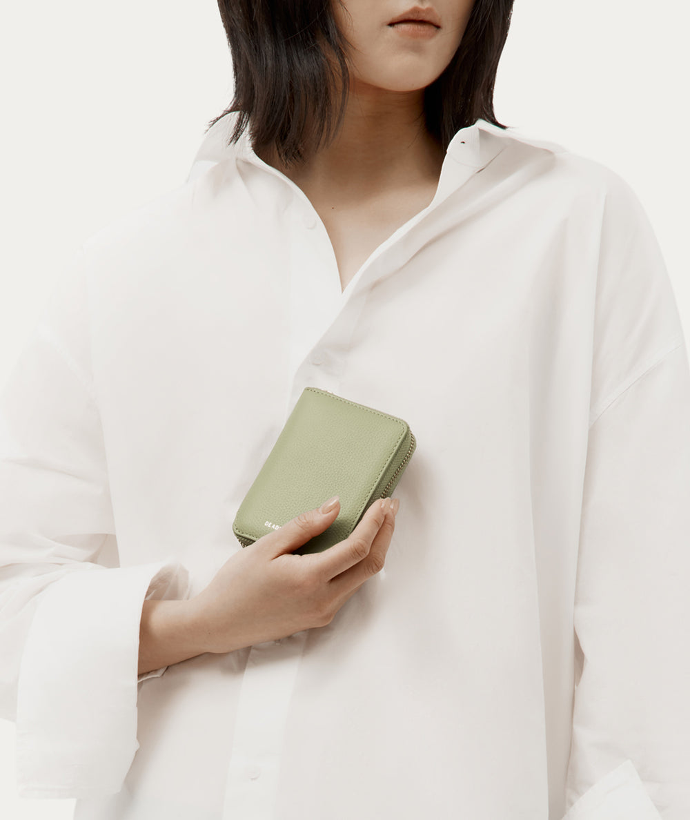 Mini Wallet - Sage
